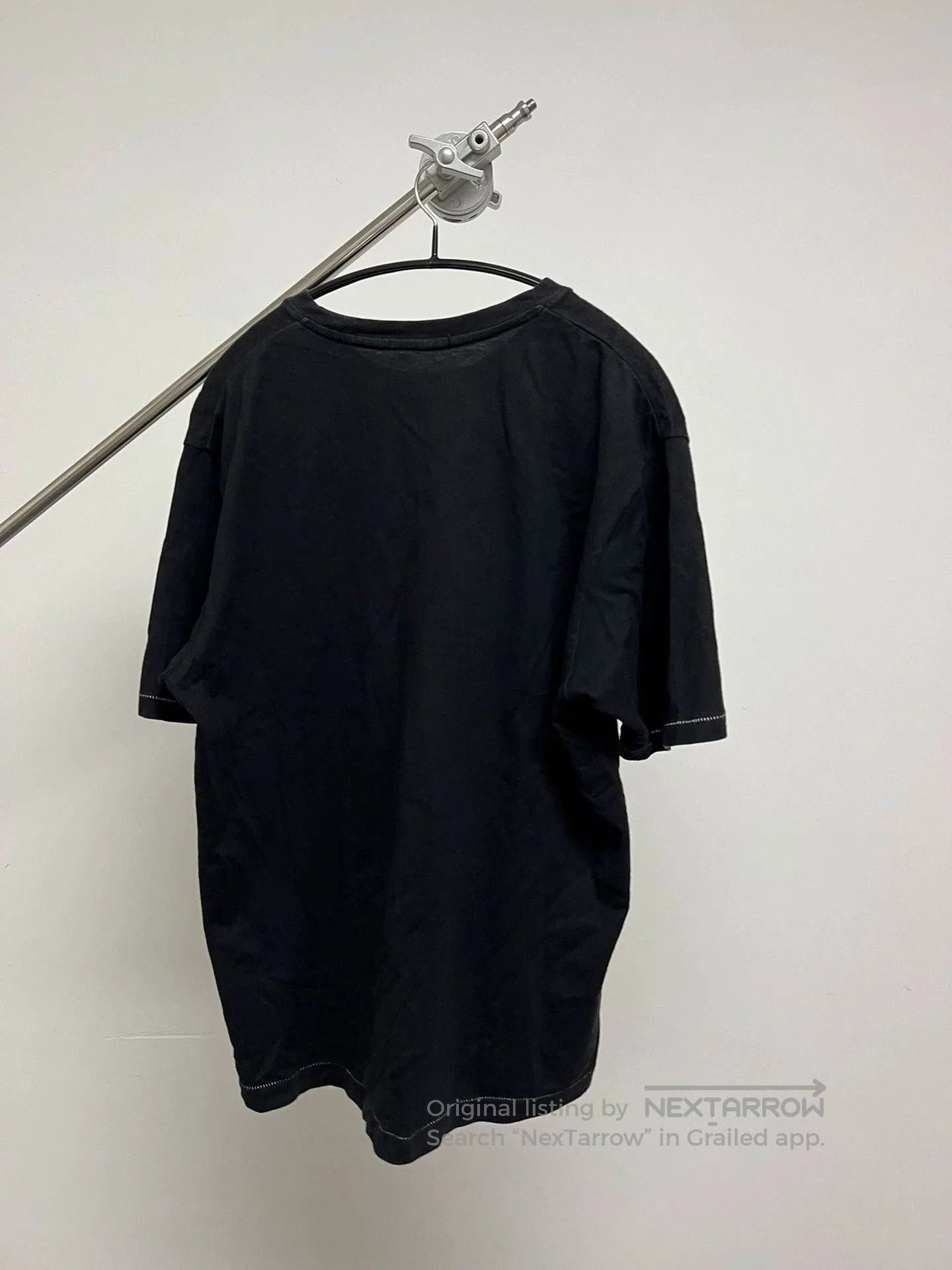 Issey Miyake Black Short Sleeve Graphic T. Size US XL / EU 56 / 4 - 6 Thumbnail