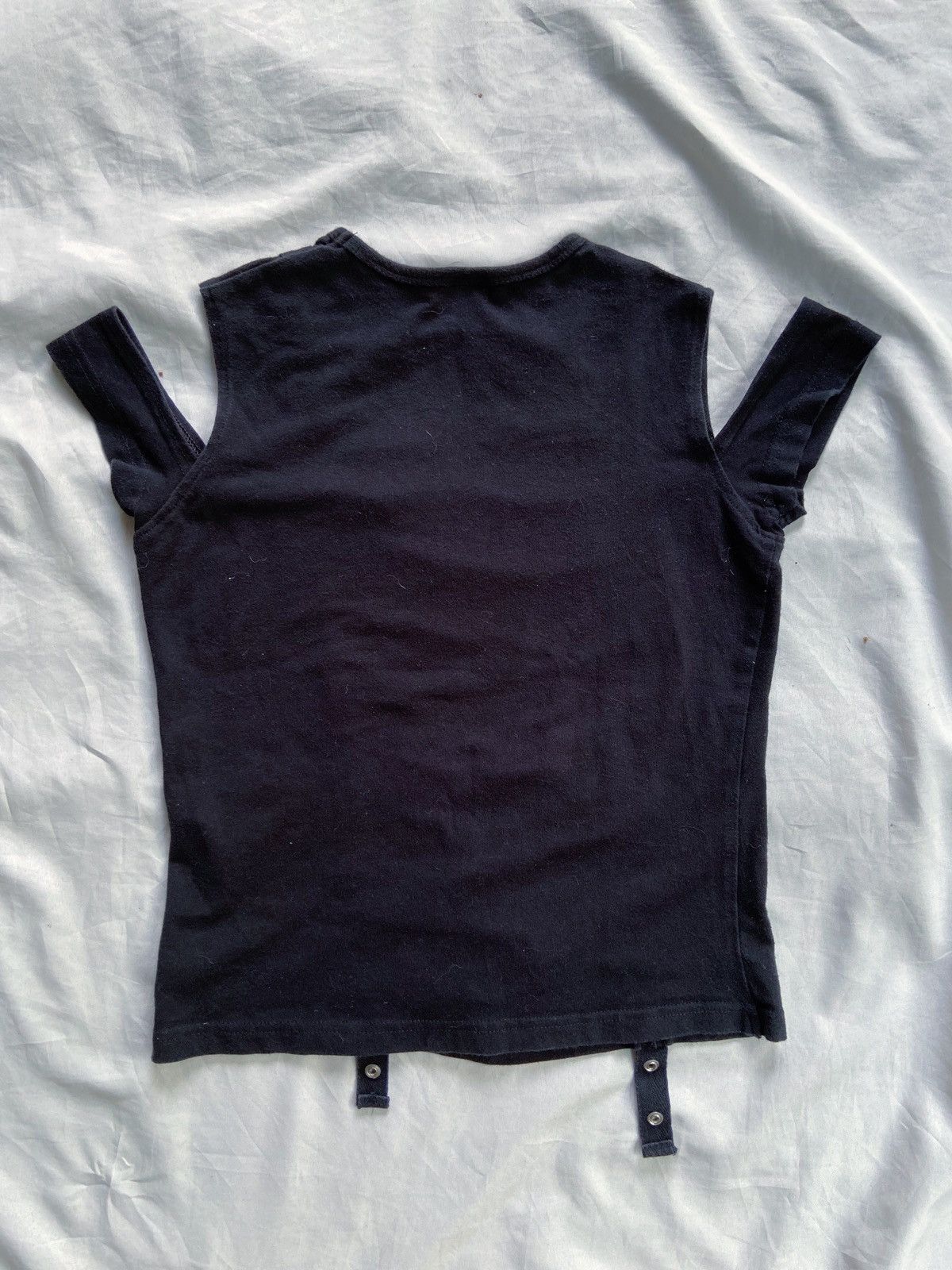 Le Grande Bleu (L.G.B.) XOXO Y2K PUNK STYLE TEE Size US XS / EU 42 / 0 - 8 Thumbnail