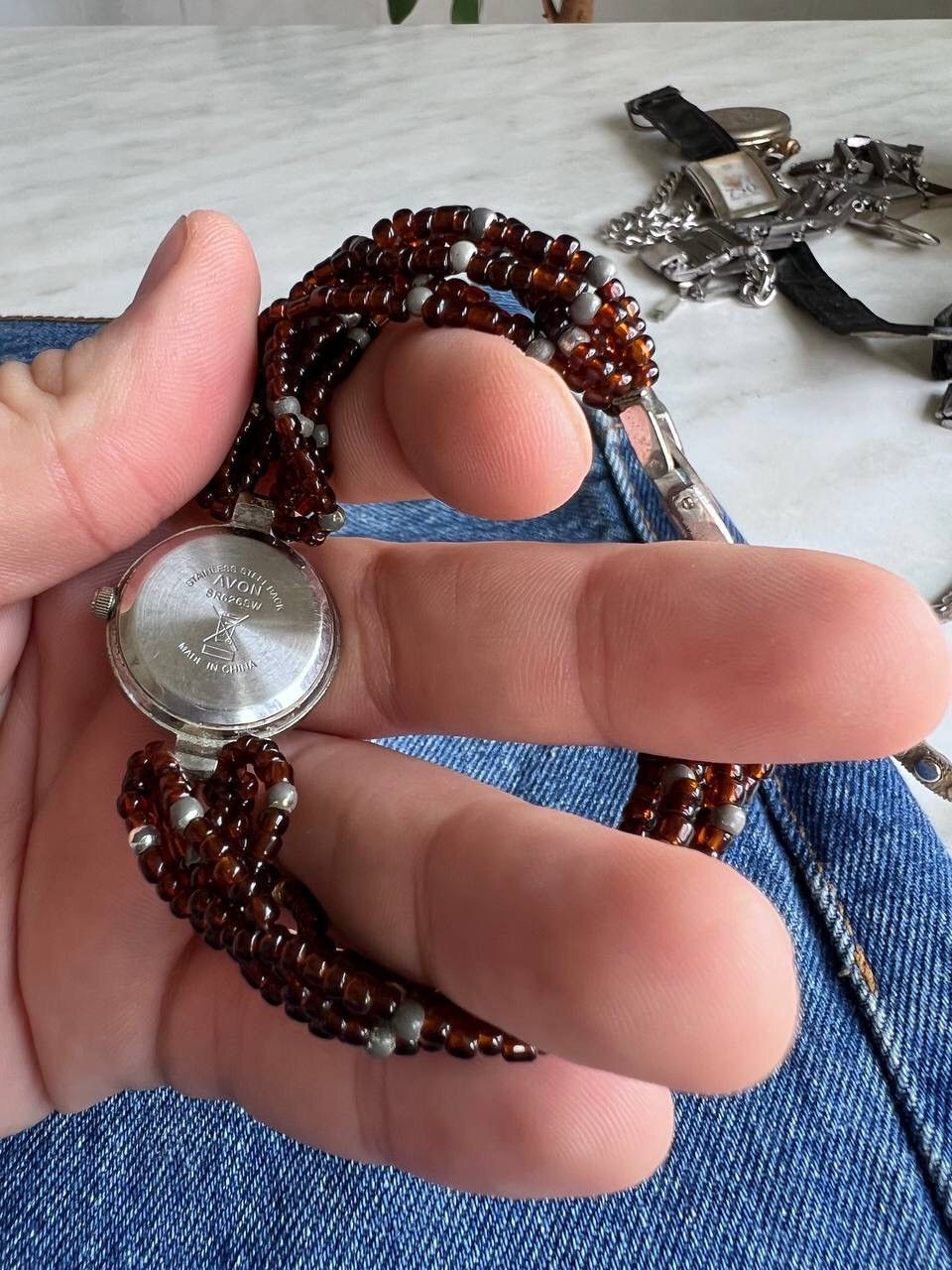 Designer × Japanese Brand × Vintage Vintage futuristic form watch Futuristic bracelet Watches Size ONE SIZE - 4 Thumbnail