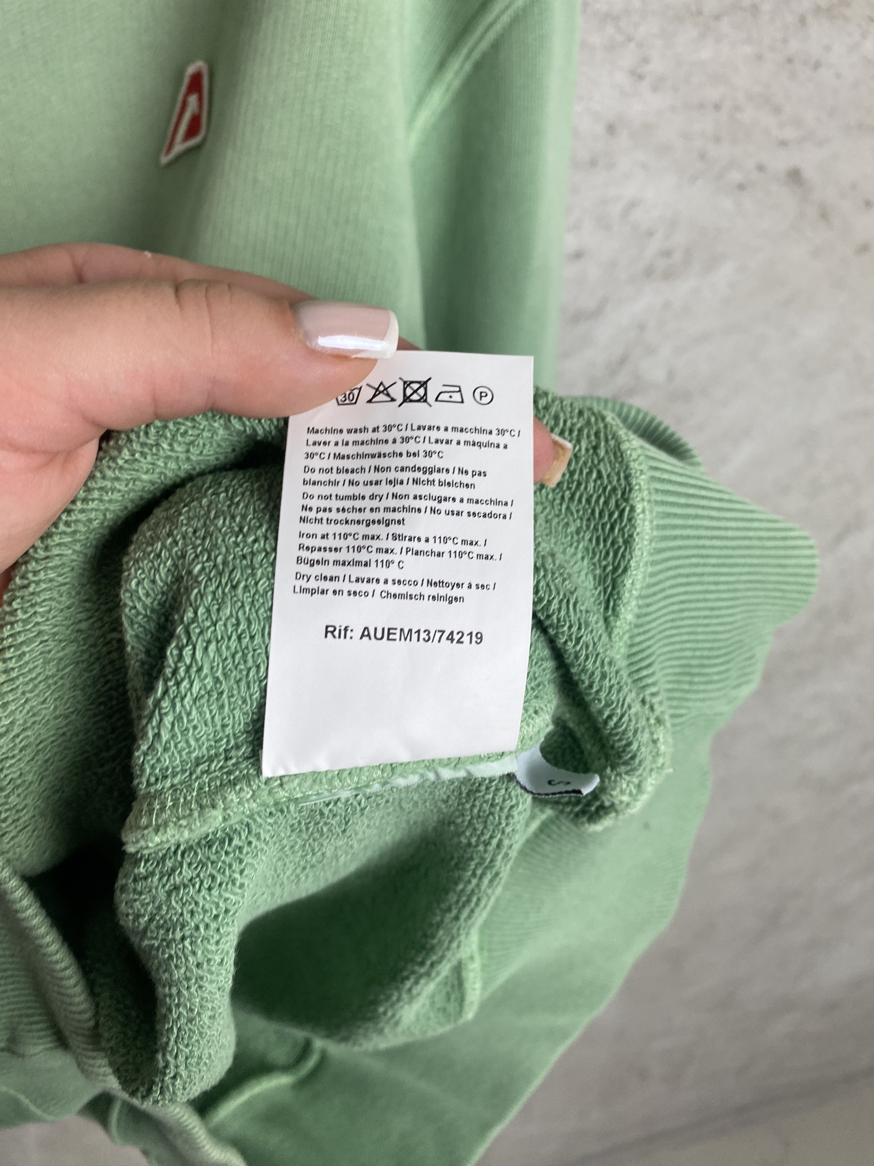 AUTRY Autry Ease Man HOEM 418T hoodie casual Size US S / EU 44-46 / 1 - 7 Thumbnail