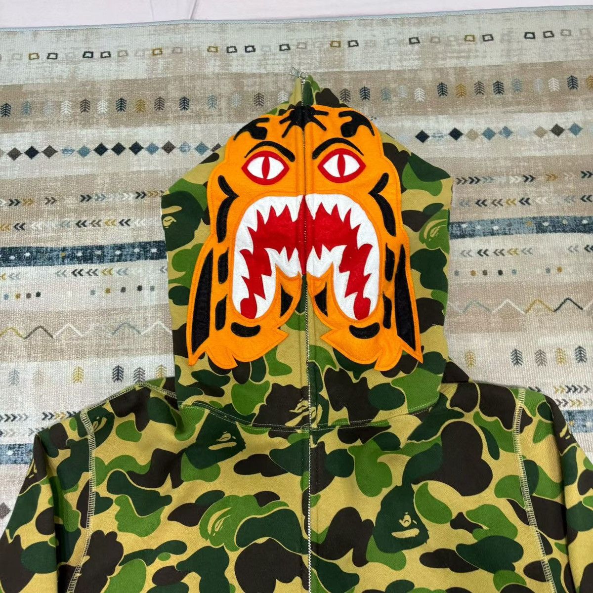 Bape BAPE CAMO TIGER FULL ZIP HOODIE Size US XL / EU 56 / 4 - 3 Thumbnail