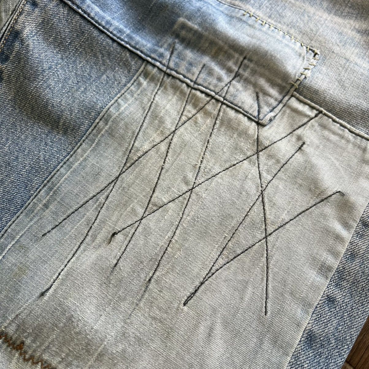 Blue Blue Japan Blue Blue Japan Boro Patchwork Denim – Indigo Repair Jeans Size US 33 - 5 Thumbnail