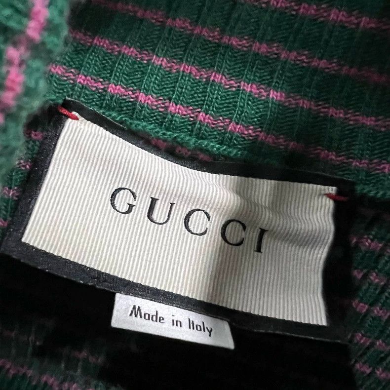Gucci Gucci Striped high-neck sweater 2502-Nextarrow Size US XL / EU 56 / 4 - 2 Thumbnail