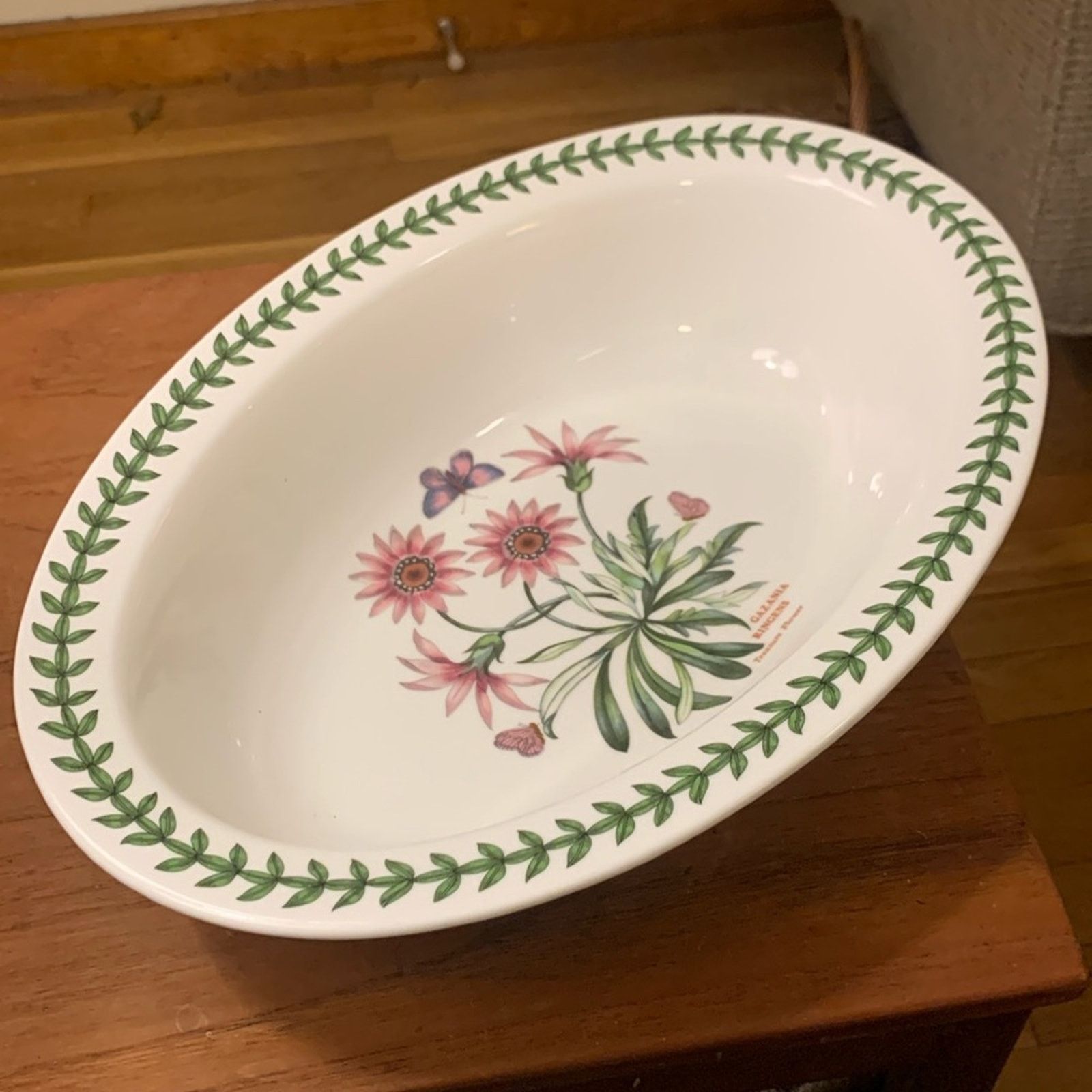 Vintage BNWT Portmeirion floral ceramic porcelain13.75" baking dish Size ONE SIZE - 1 Thumbnail