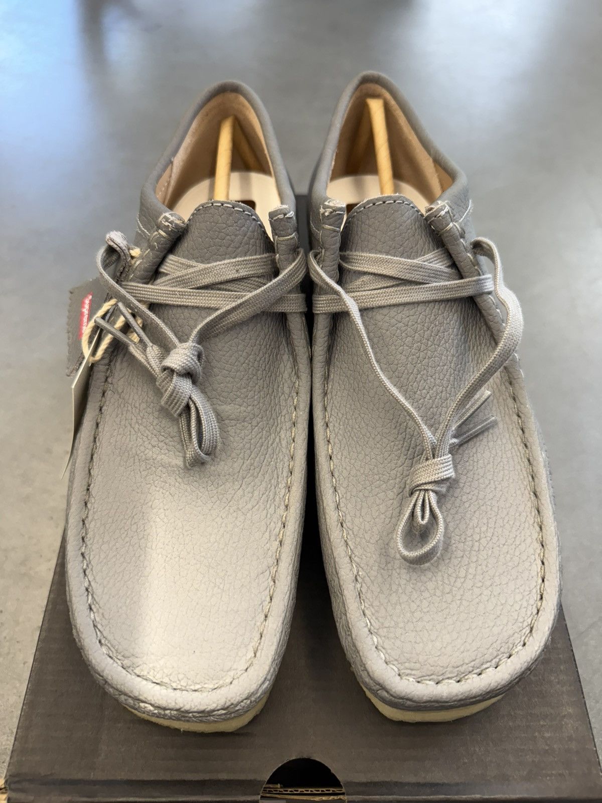 Clarks × Supreme 2025 Clarks Originals Wallabee Supreme Silver Reflective Size US 9.5 / EU 42-43 - 8 Thumbnail