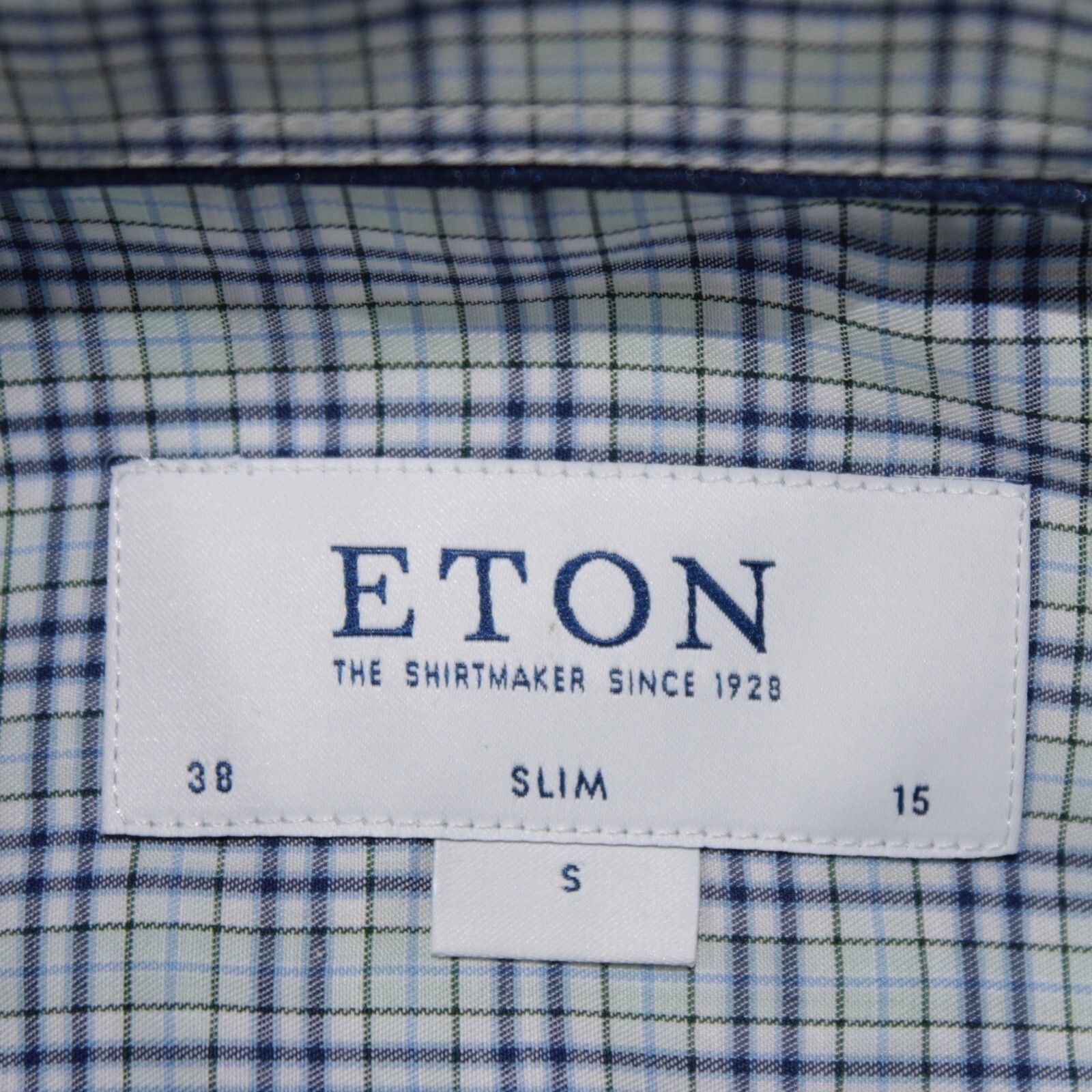 Eton Eton New with tags Shirt Size S US In Blue Size US S / EU 44-46 / 1 - 8 Thumbnail