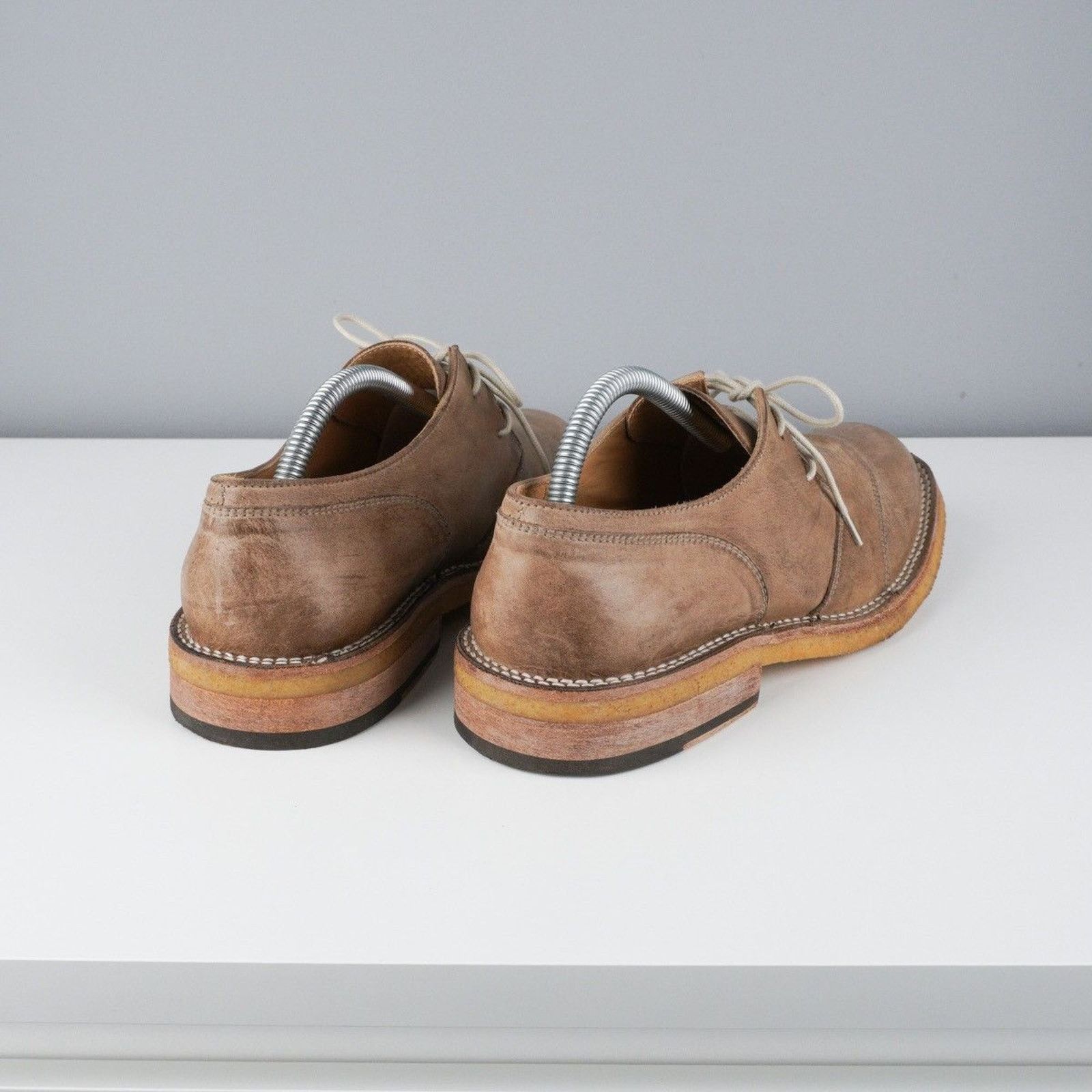 Belstaff Belstaff waxed vero leather derby shoes Size US 8 / EU 41 - 6 Thumbnail