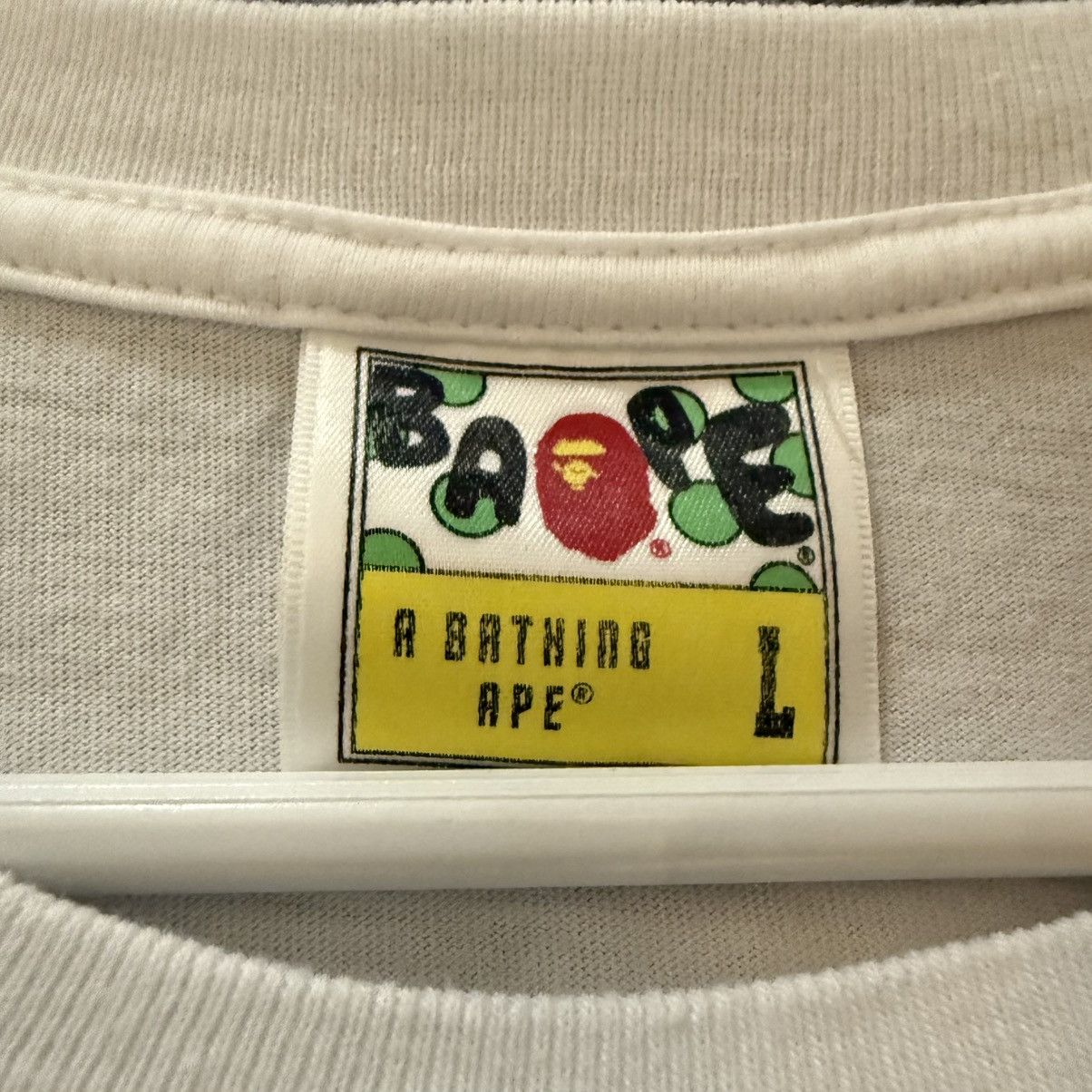 Bape 🗣️ Bicolor Big Ape Head Tee Size US L / EU 52-54 / 3 - 3 Thumbnail