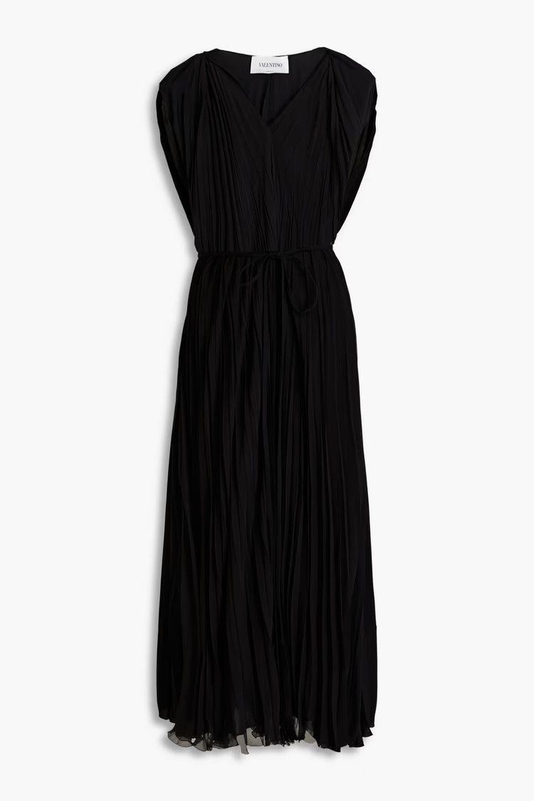Valentino o1y0326 Maxi Dress in Black Size M / US 6-8 / IT 42-44 - 1 Thumbnail