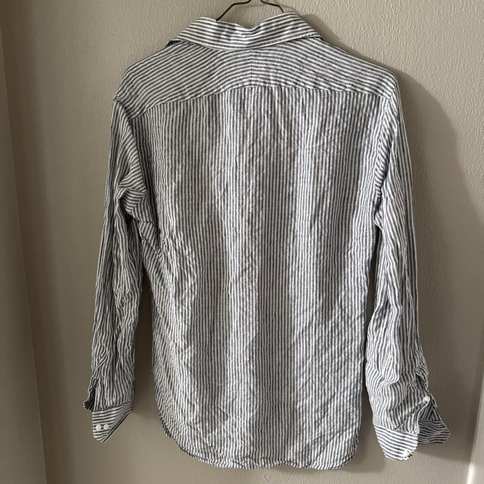 Other TBCo. Reserve Striped Linen Long Sleeve Button Up Sz 40 M Size US M / EU 48-50 / 2 - 3 Thumbnail