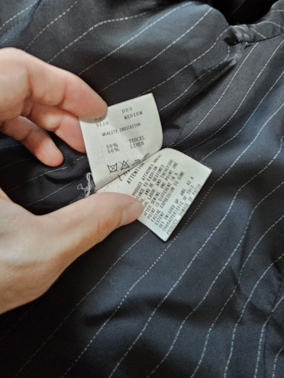 Undercover M AW04 But Beautiful Six-button assymetric blazer jacket Size US M / EU 48-50 / 2 - 12 Thumbnail