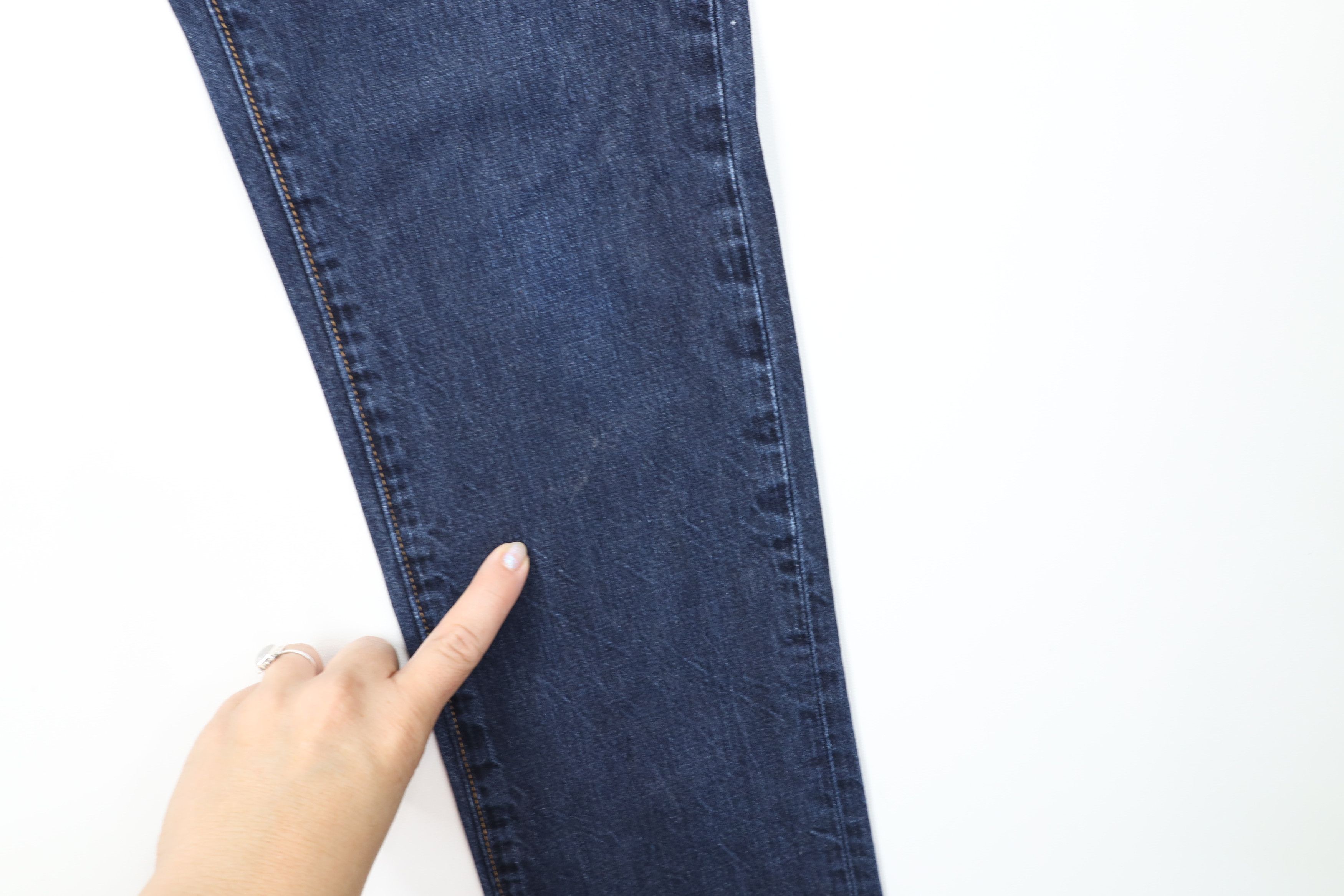 J.Crew J Crew Slim Fit Straight Leg Denim Jeans Indigo Dark Wash Size US 30 / EU 46 - 5 Thumbnail