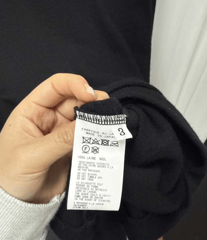 Yohji Yamamoto Yohji Yamamoto Black Roll Neck Sweater K20 Size US L / EU 52-54 / 3 - 7 Thumbnail