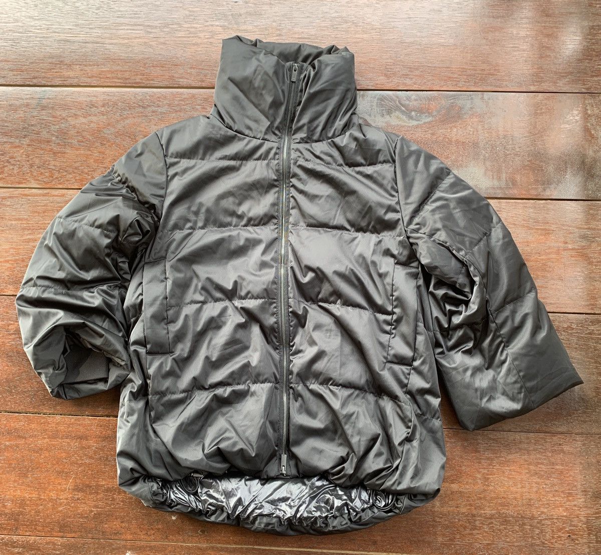 Designer × Jil Sander Jil Sander x Ut Japan aw22 hybrid black down jacket Size US XL / EU 56 / 4 - 1 Thumbnail