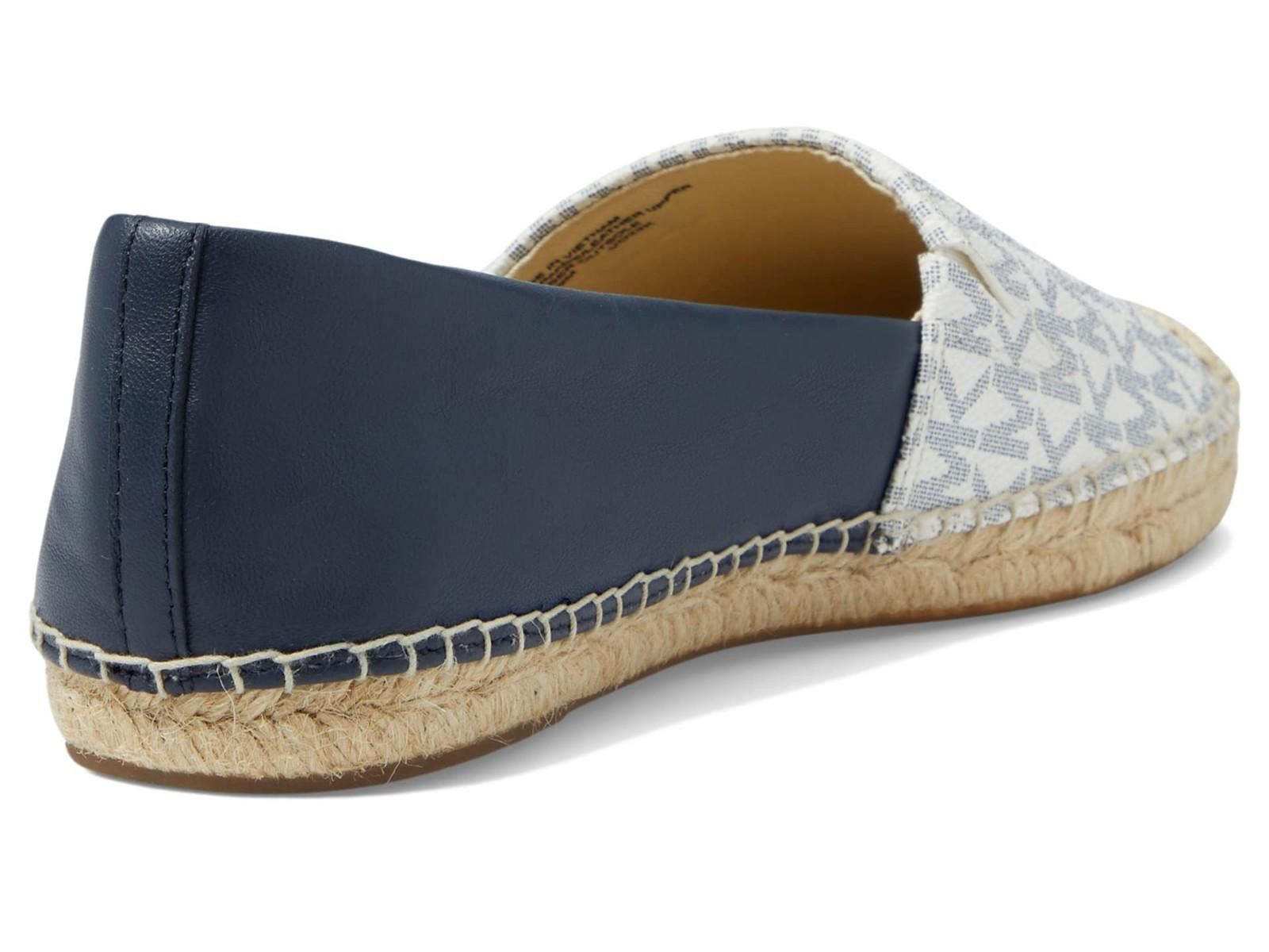Michael Kors Michael Kors Kendrick Slip-On White/Navy Espadrille 7.5 NEW Size US 7.5 / IT 37.5 - 3 Thumbnail
