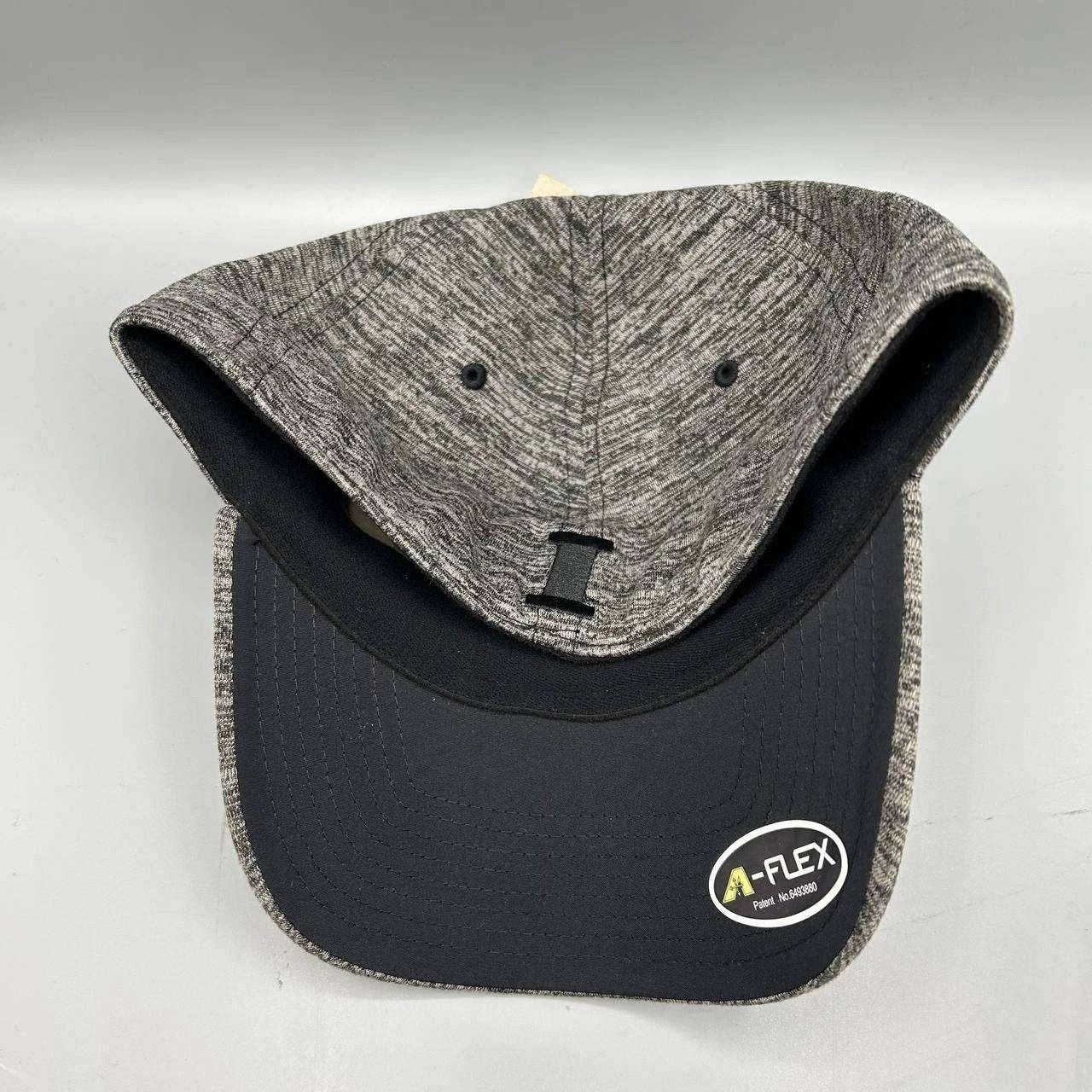 The Game Iowa Hawkeyes NCAA Hat Men Gray L-XL The Game Stretch Fitted Size ONE SIZE - 4 Thumbnail