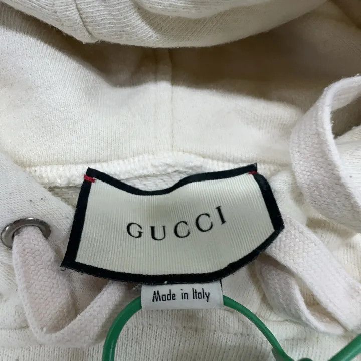 Gucci Gucci Logo Print Hoodie for Men -2506