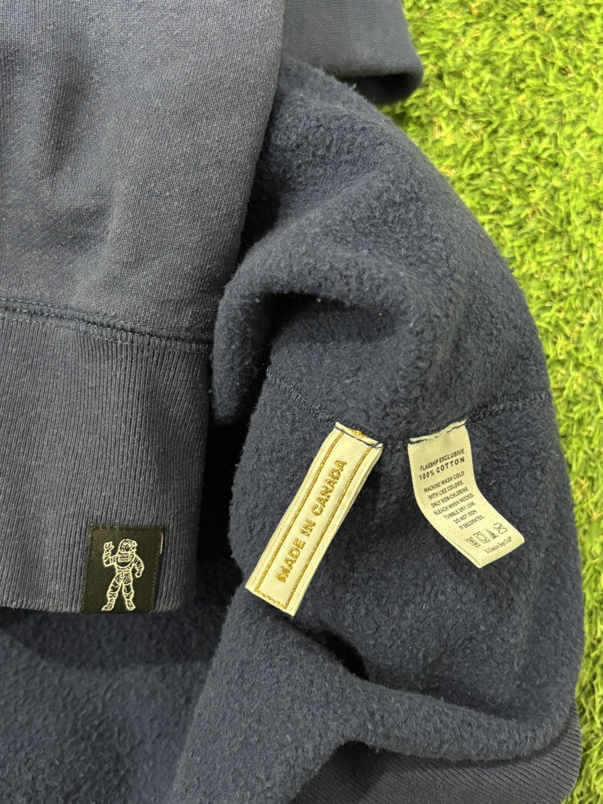 Billionaire Boys Club VINTAGE RARE BBC EXCLUSIVE BLANK HEAVYWEIGHT HOODIE Size US XXL / EU 58 / 5 - 4 Thumbnail