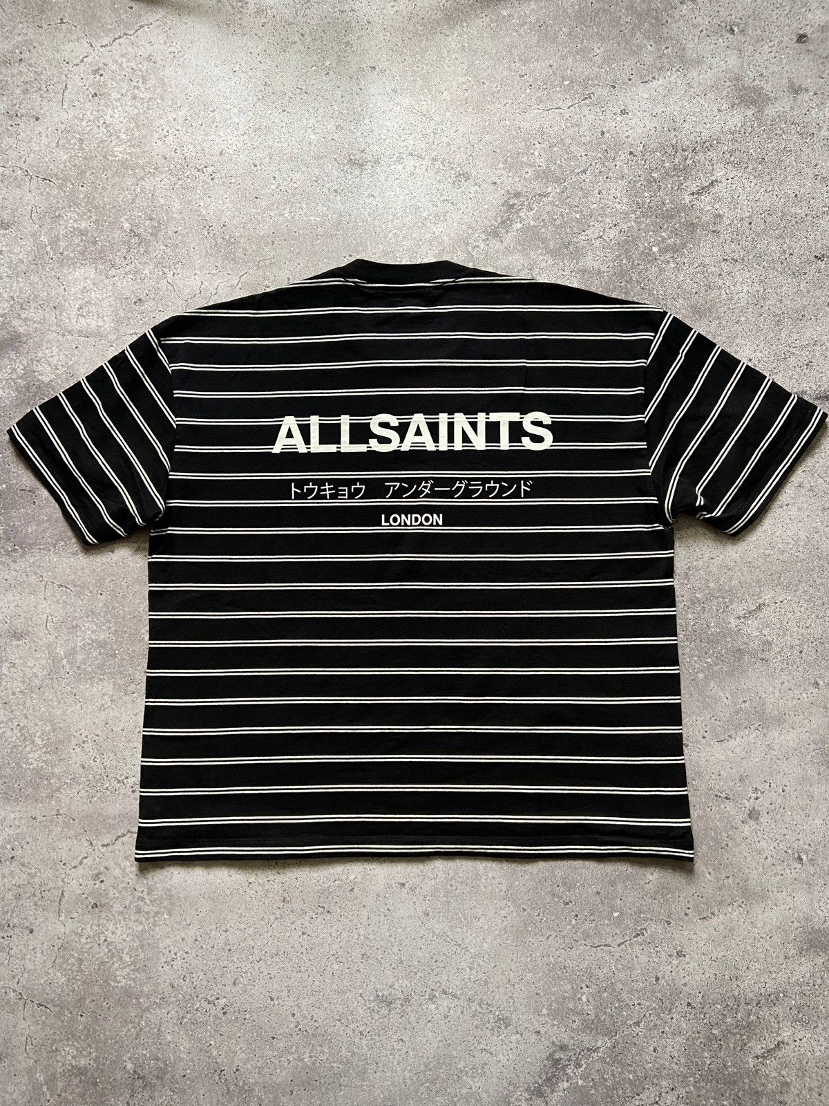 Allsaints allsaints tokyo underground striped xx large oversized fit Size US XXL / EU 58 / 5 - 1 Thumbnail