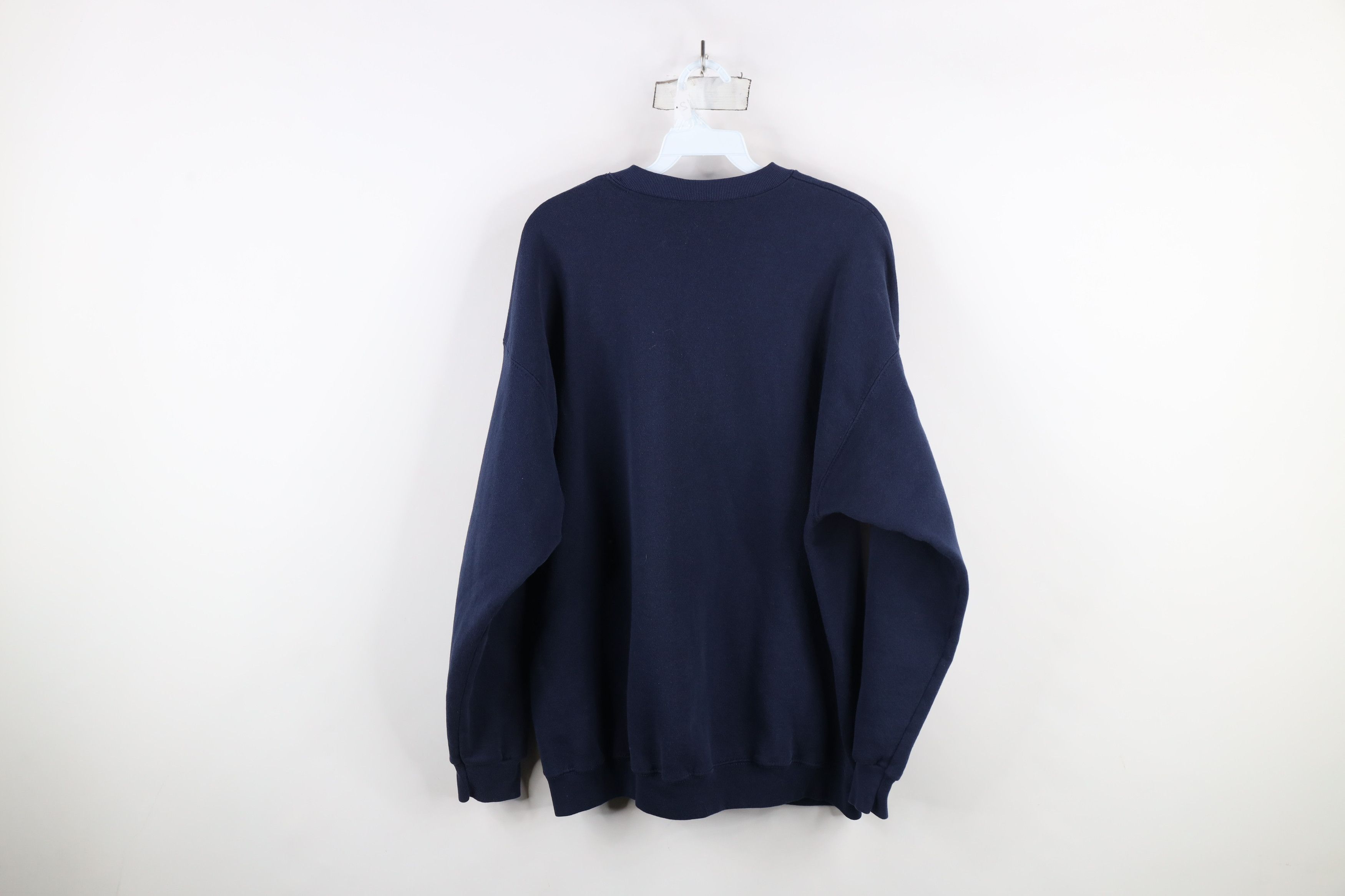 Vintage Vintage 90s University of Michigan Crewneck Sweatshirt USA Size US XL / EU 56 / 4 - 9 Thumbnail