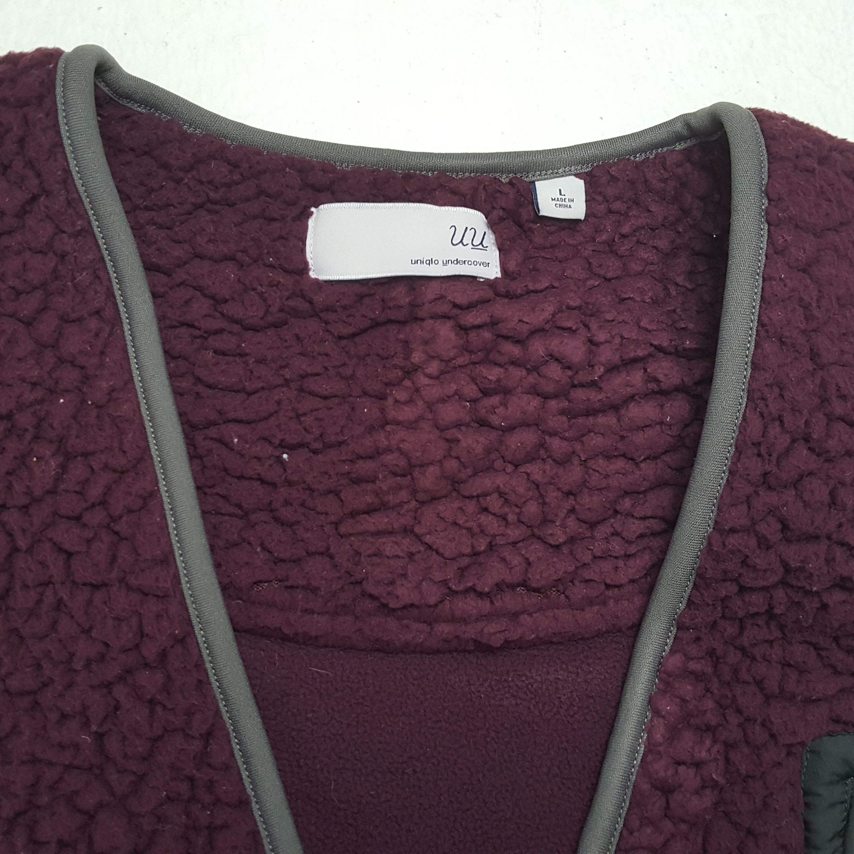 Undercover × Uniqlo UNIQLO UNDERCOVER Japanese Brand Custom Art Sherpa Jacket Size US L / EU 52-54 / 3 - 10 Thumbnail