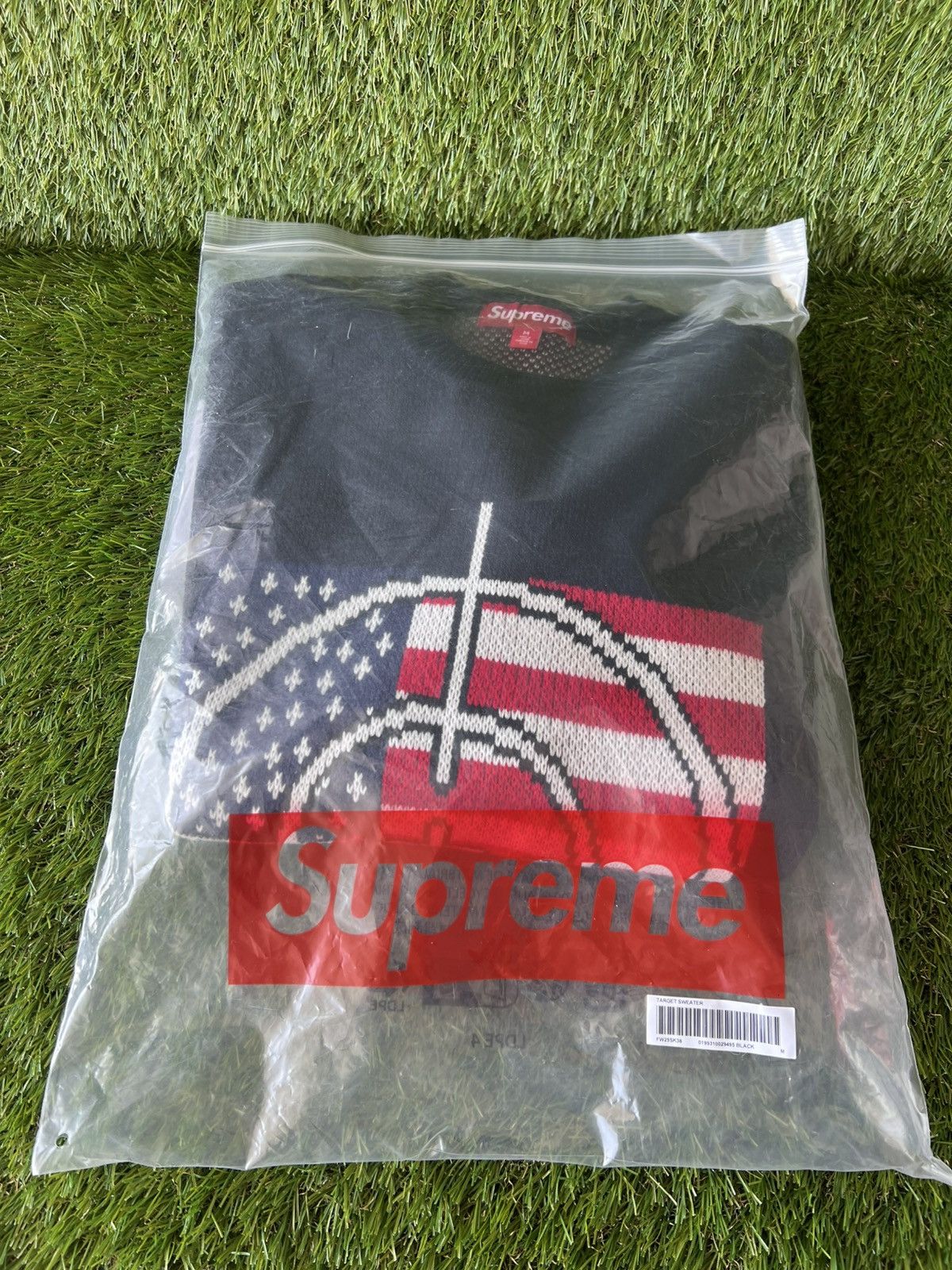 Supreme Supreme Target Sweater Black Size US M / EU 48-50 / 2 - 2 Thumbnail