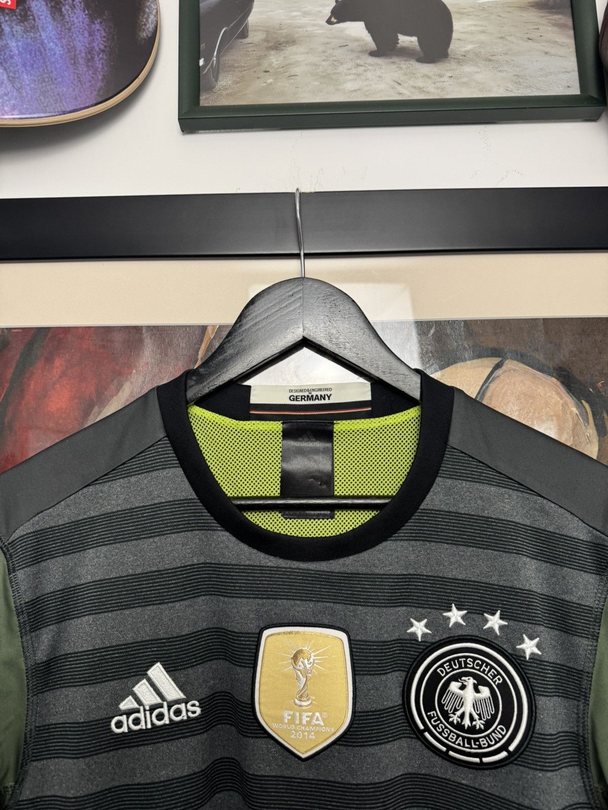Adidas Adidas Germany FIFA 2014 Reversible Soccer Jersey Kit Warmup Size US L / EU 52-54 / 3 - 3 Thumbnail