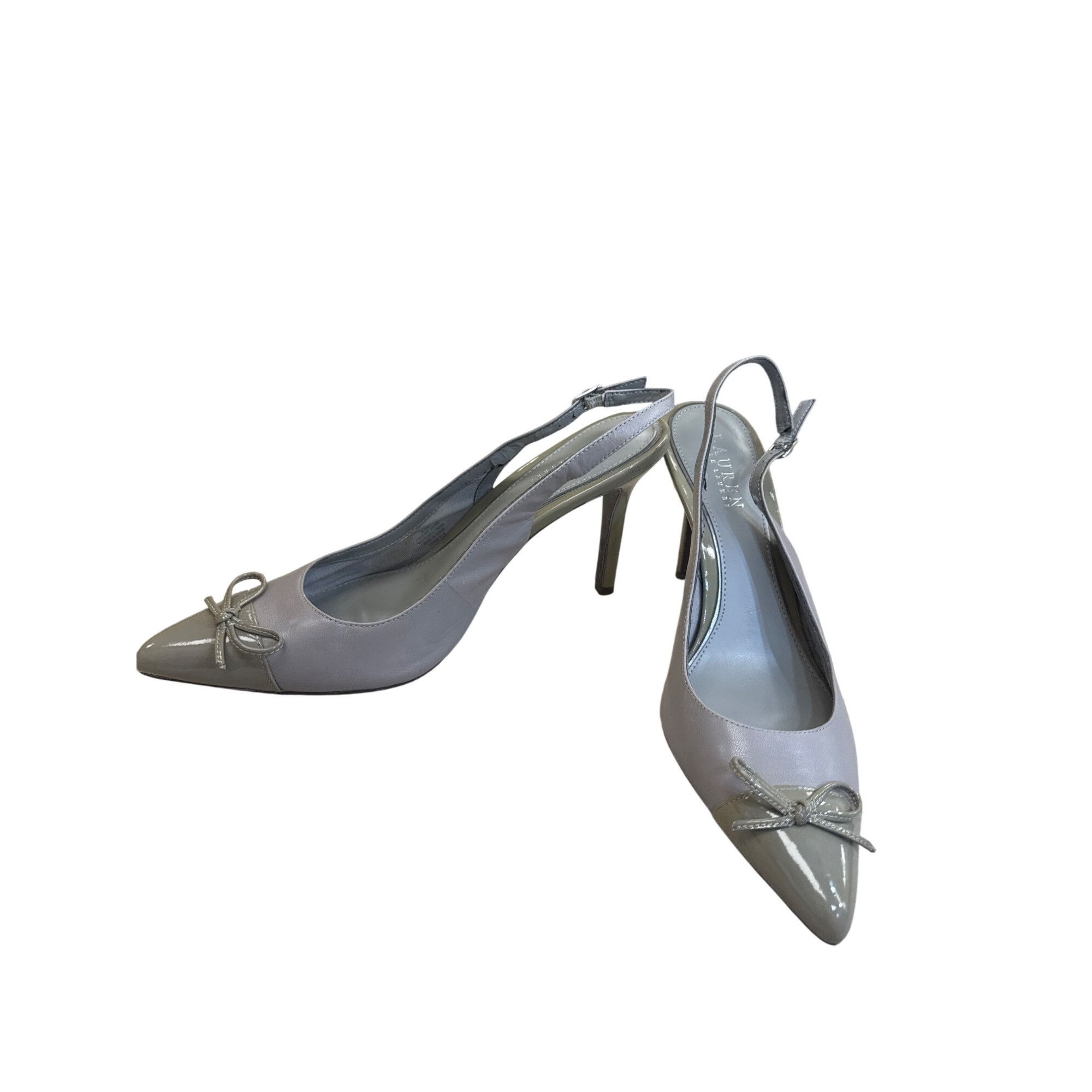 Lauren Ralph Lauren Lauren Ralph Lauren Womens Gray-Green Heels Size 9.5B SKU 82 Size US 9.5 / IT 39.5 - 2 Thumbnail