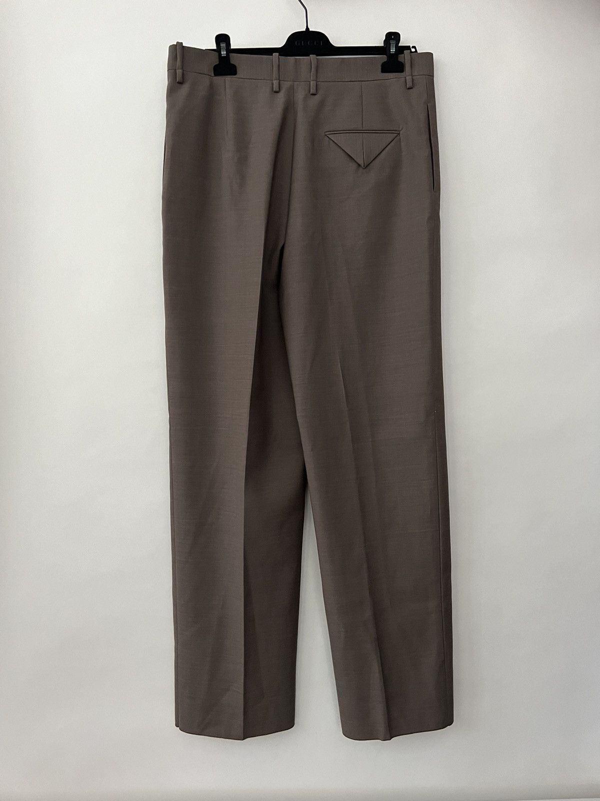 Bottega Veneta Bottega Veneta Travel Straight Leg Pants 'Brown' Size US 36 / EU 52 - 4 Thumbnail