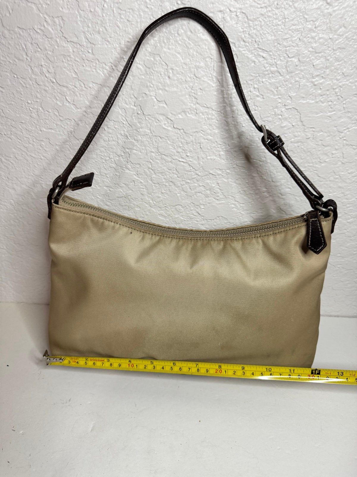 Burberry Vintage Burberry Blue Label Handbag Nova Check Leather Nylon Size ONE SIZE - 6 Thumbnail