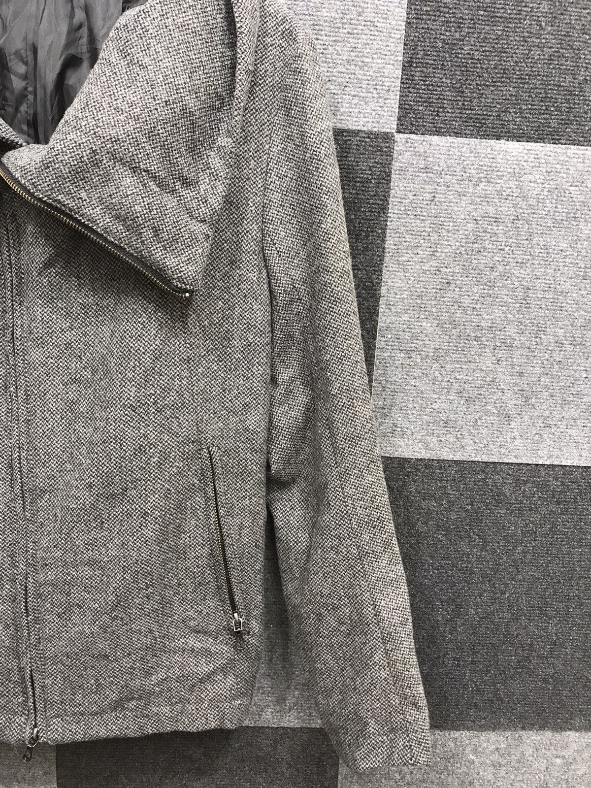 Japanese Brand semantic design x SHELLAC Japan Slim Fit Assymetrical Jacket Size US S / EU 44-46 / 1 - 8 Thumbnail