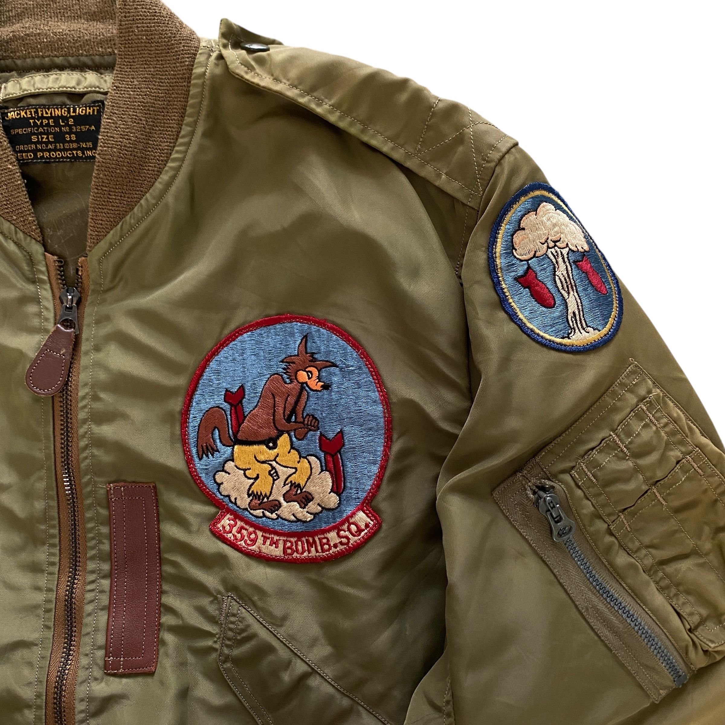 Buzz Rickson's Buzz Ricksons Reed Production Bombs Hell Angels L2A jacket Size US M / EU 48-50 / 2 - 3 Thumbnail