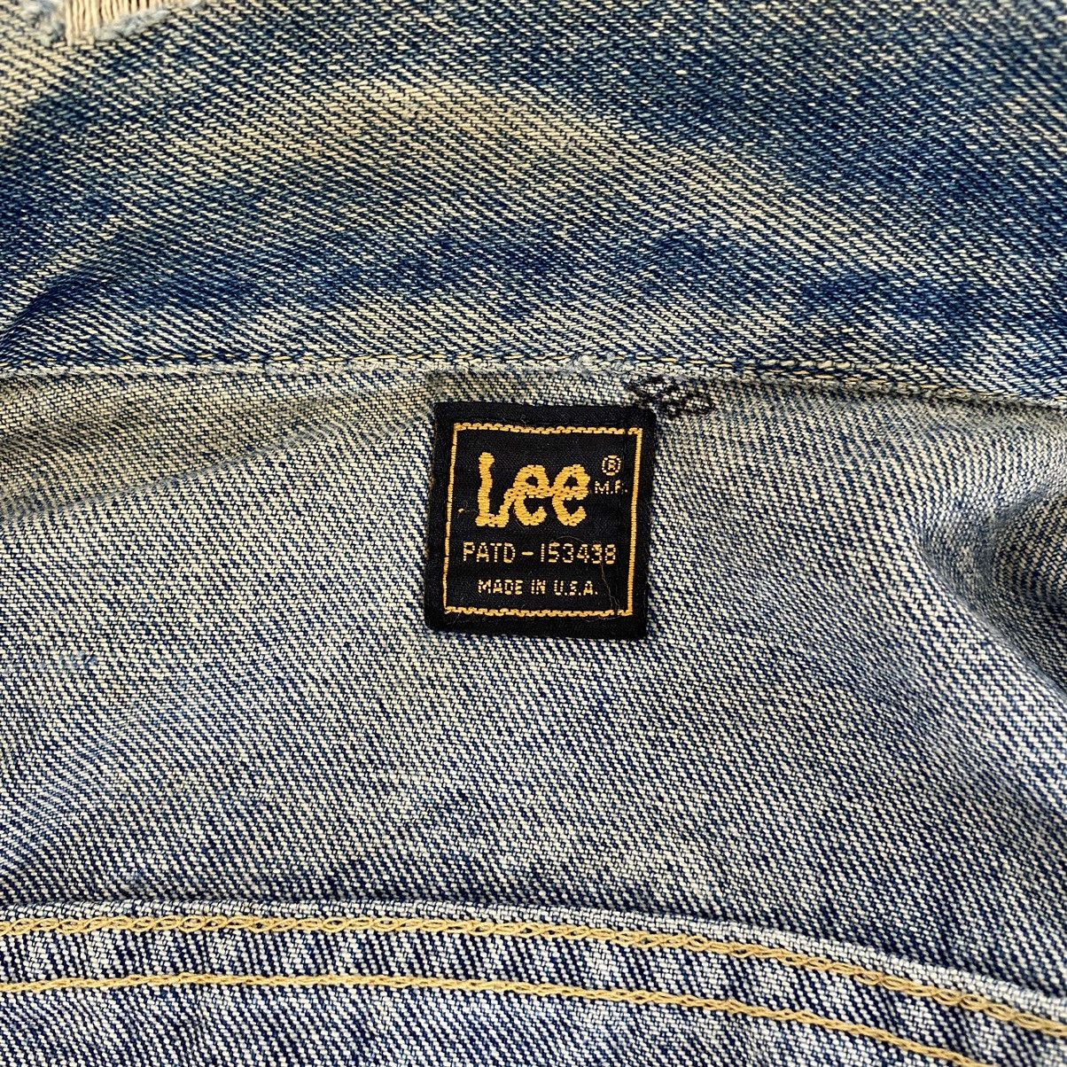 Lee Vintage Lee Raiders 220J Faded Blue Western Denim Jacket Size US M / EU 48-50 / 2 - 18 Thumbnail