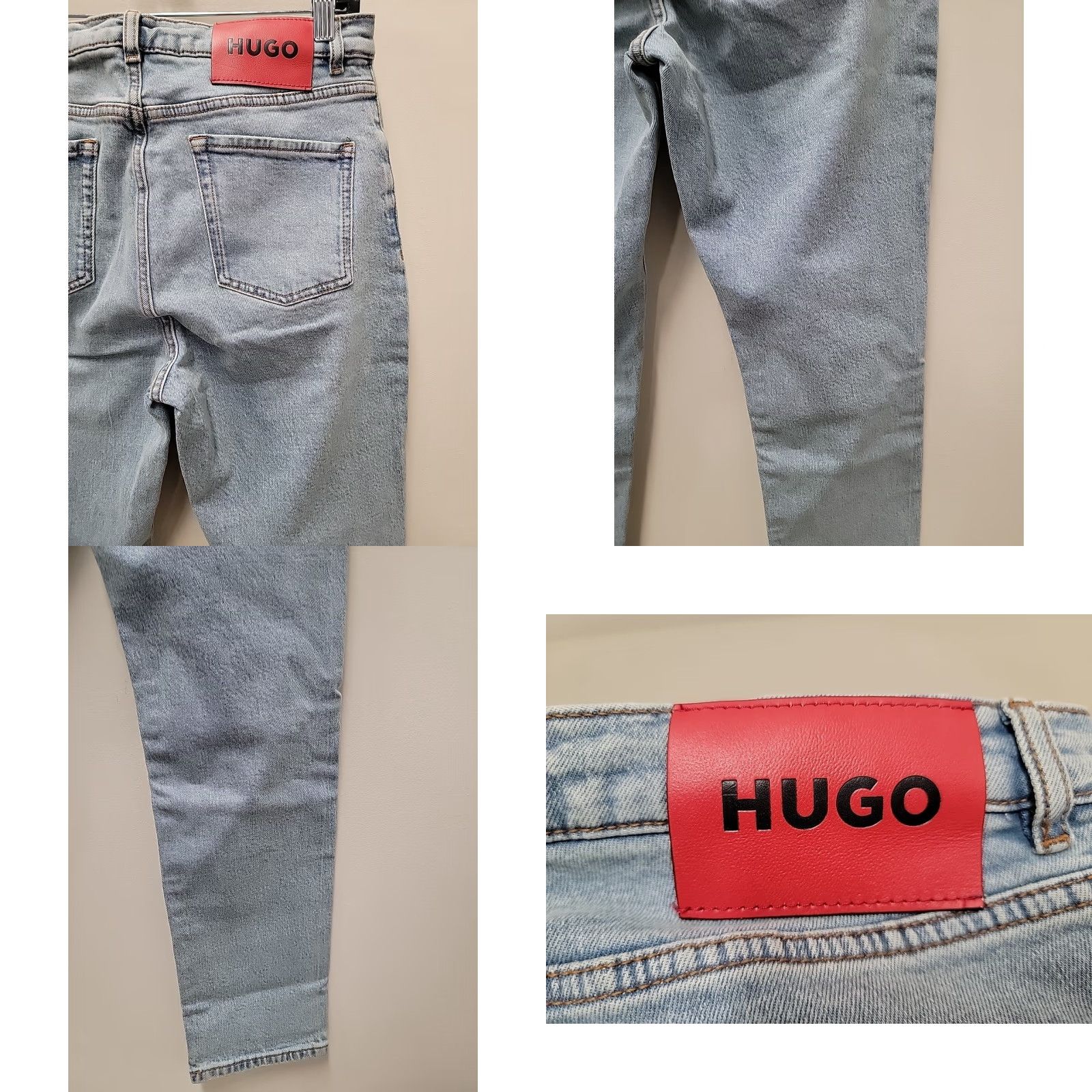 Hugo Boss NWT HUGO BOSS Jeans 29x32 Regular Fit 5-Pocket Denim Blue Mens Regular Fit Stretch 934 Size 29x32 Size US 29 - 9 Thumbnail