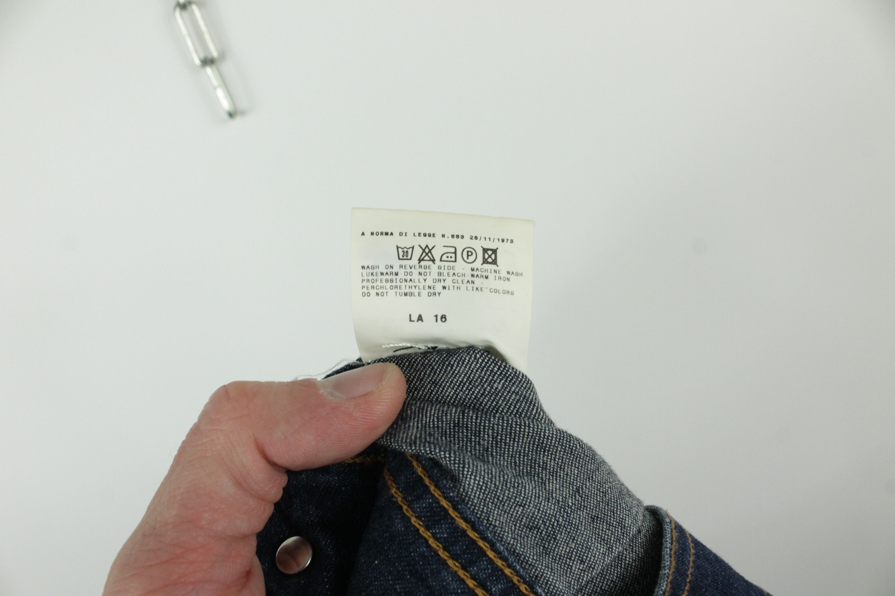 Dolce & Gabbana Dolce & Gabbana Slim Fit Stretch Denim Trucker Jacket Size L / US 10 / IT 46 - 10 Thumbnail