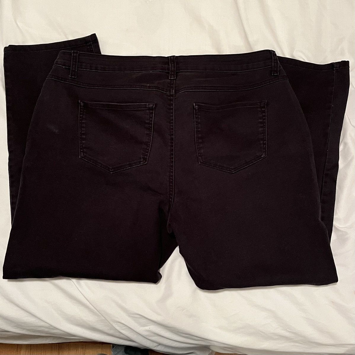 Other Terra & Sky Black Jeans Size US 27 - 3 Thumbnail