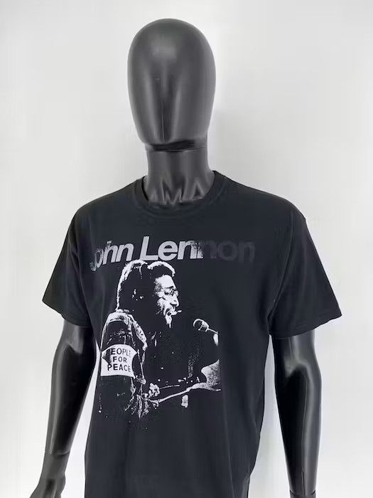 Band Tees RARE! Vintage 90s John Lennon Single Stitch The Beatles Size US XL / EU 56 / 4 - 6 Thumbnail