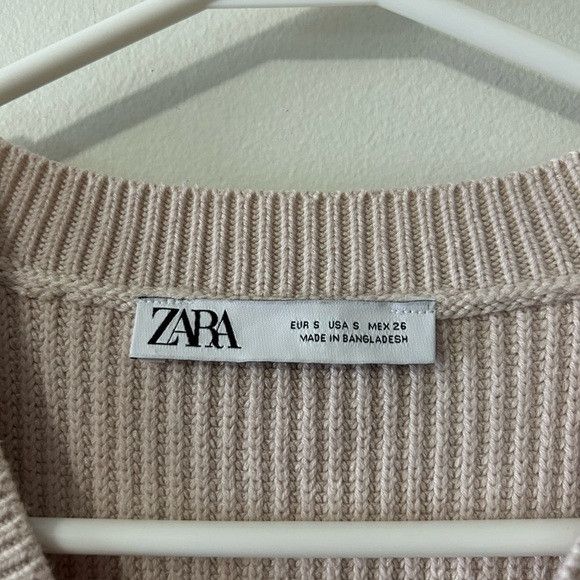 Zara Zara Pink Knit Vest Size S / US 4 / IT 40 - 3 Thumbnail