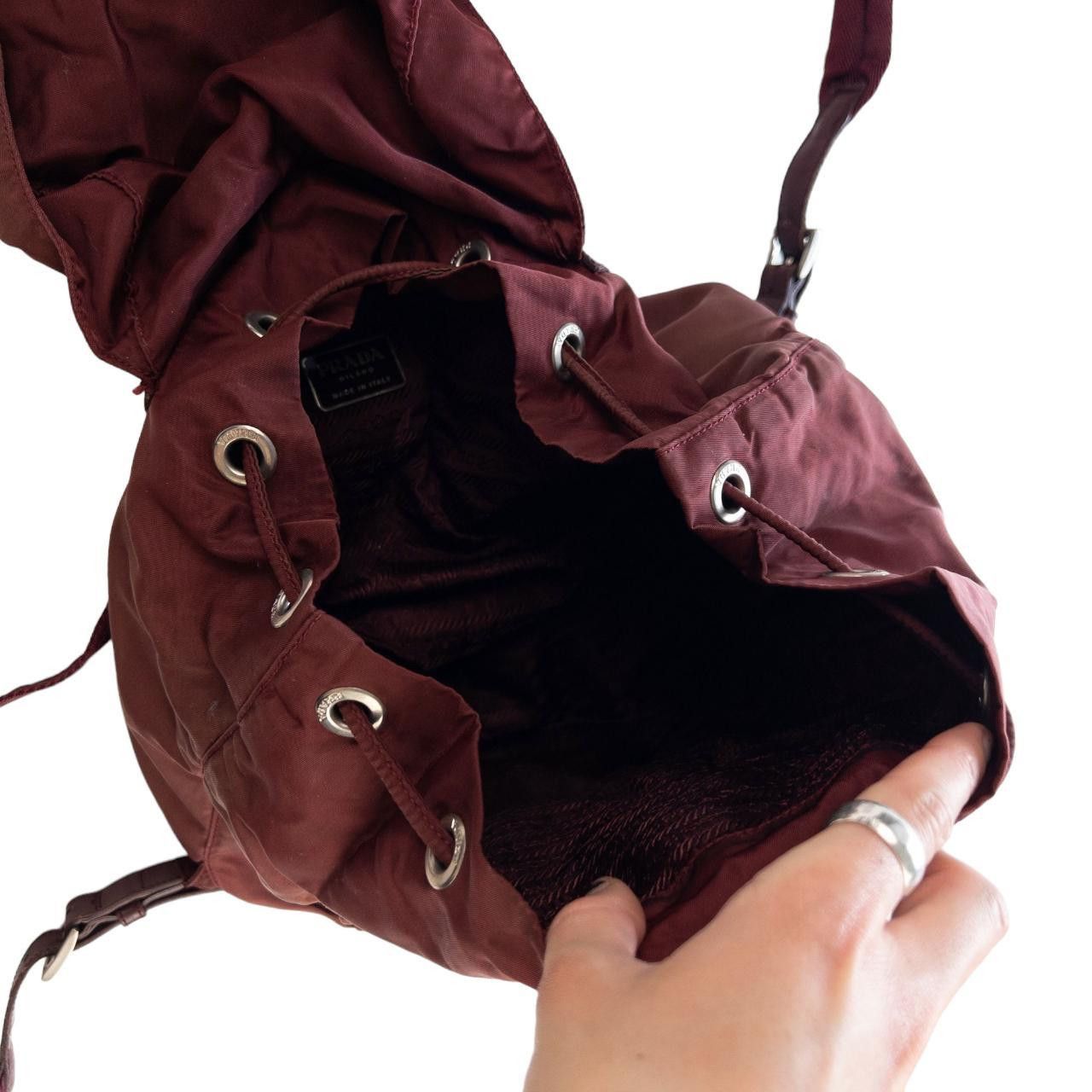 Prada Vintage Prada Multi Pocket Backpack Size ONE SIZE - 7 Thumbnail
