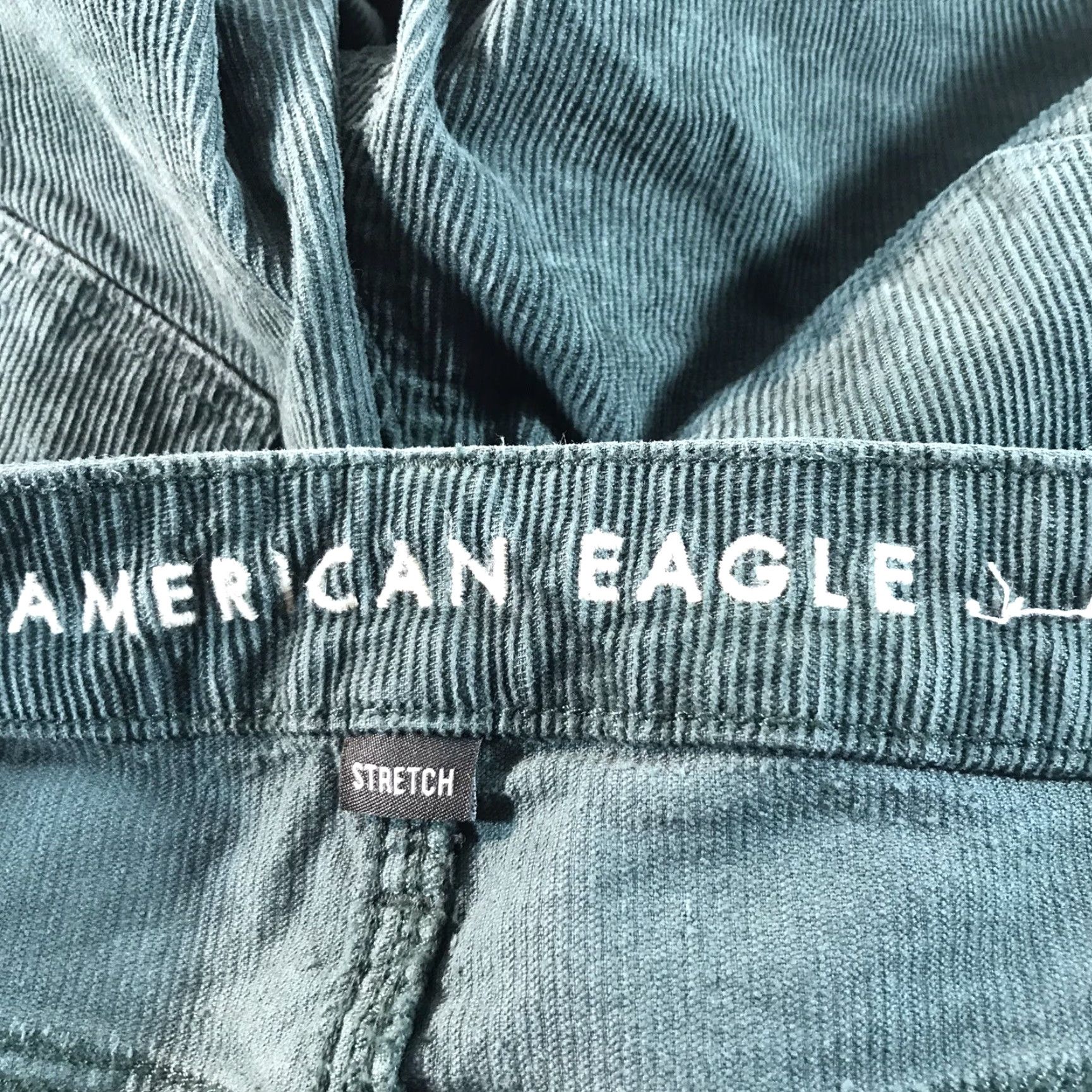 American Eagle Outfitters American Eagle Green Corduroy Mom Straight Jeans Womens Size 4 Regular Size 27" / US 4 / IT 40 - 3 Thumbnail