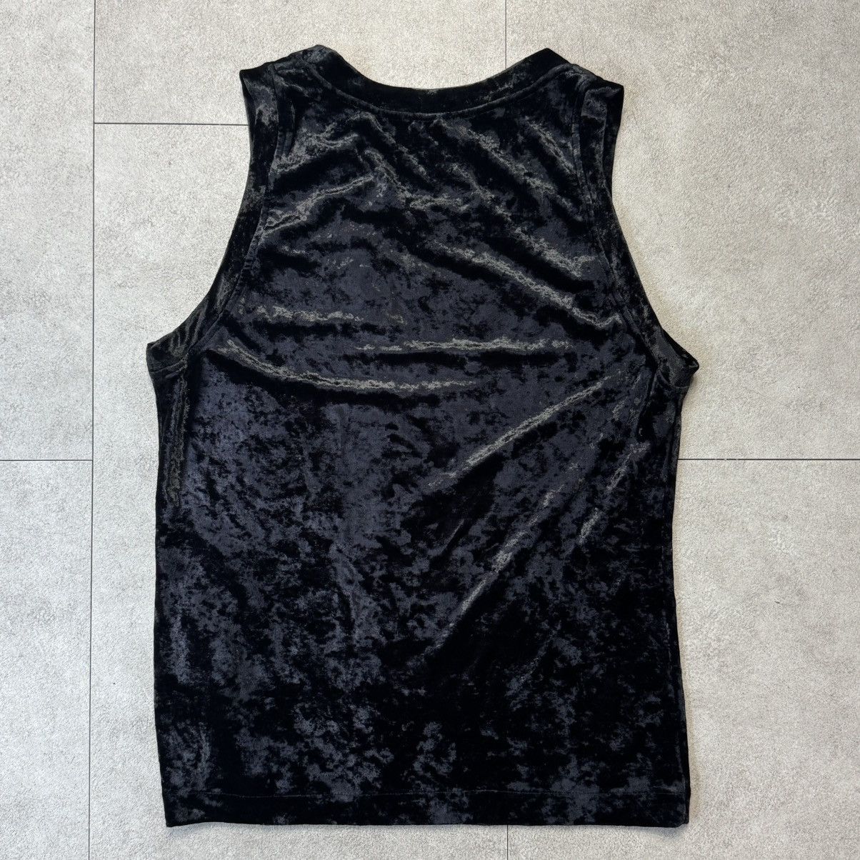 Yves Saint Laurent Yves Saint Laurent Swarovski velours tank top Size ONE SIZE - 2 Thumbnail