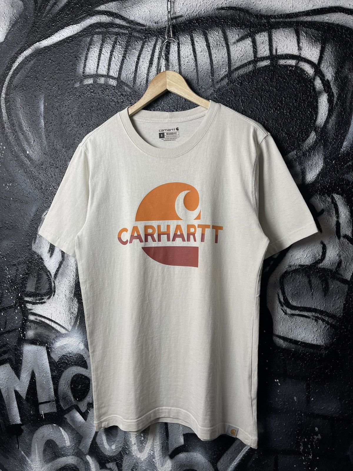 Carhartt Carhartt Heavyweight Graphic Logo T-Shirt Men’s Size S Size US S / EU 44-46 / 1 - 1 Thumbnail