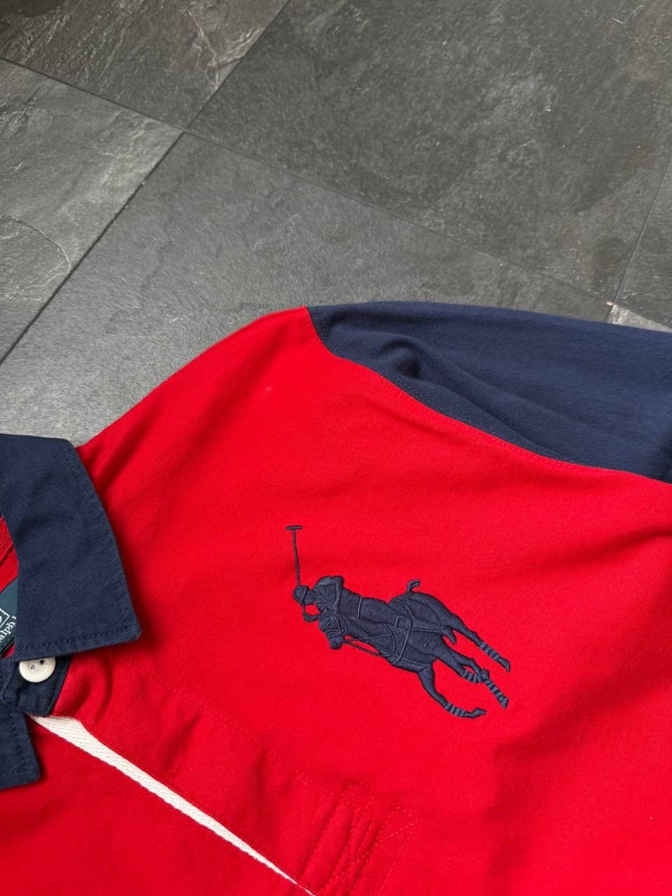 Polo Ralph Lauren Vintage Polo Ralph Lauren USA Big logo 3 long sleeve Size US S / EU 44-46 / 1 - 5 Thumbnail