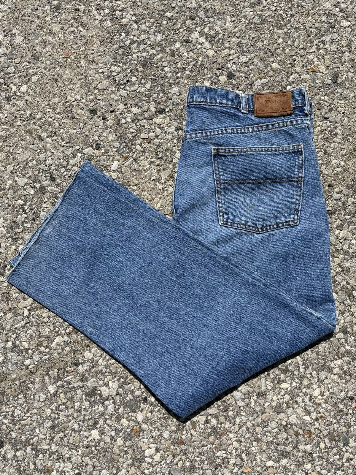Polo Ralph Lauren Rare vintage 90s polo ralph lauren made in canada denim Size US 36 / EU 52 - 1 Thumbnail
