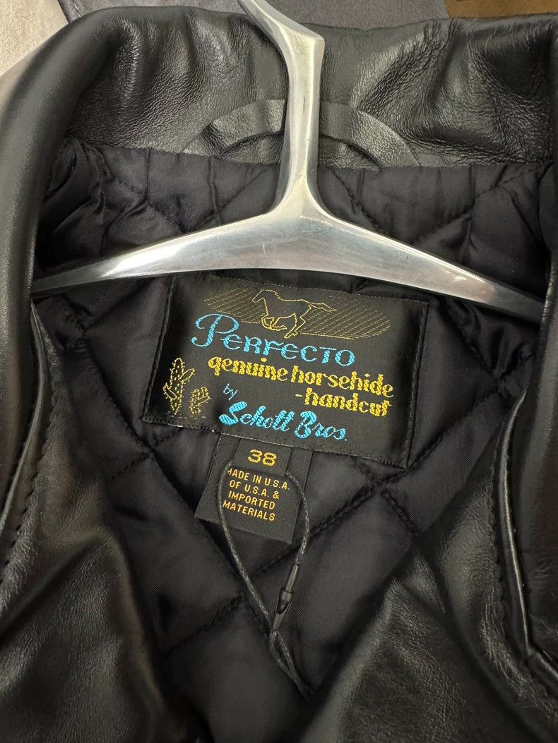 Schott Schott Leather coat Size US XS / EU 42 / 0 - 3 Thumbnail