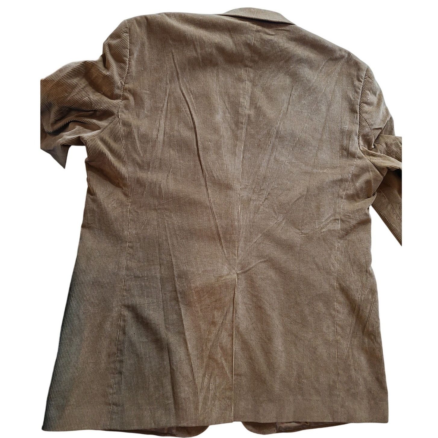 Stafford Stafford Classic Fit Tan Corduroy Sports Coat Blazer 46L Size US M / EU 48-50 / 2 - 2 Thumbnail