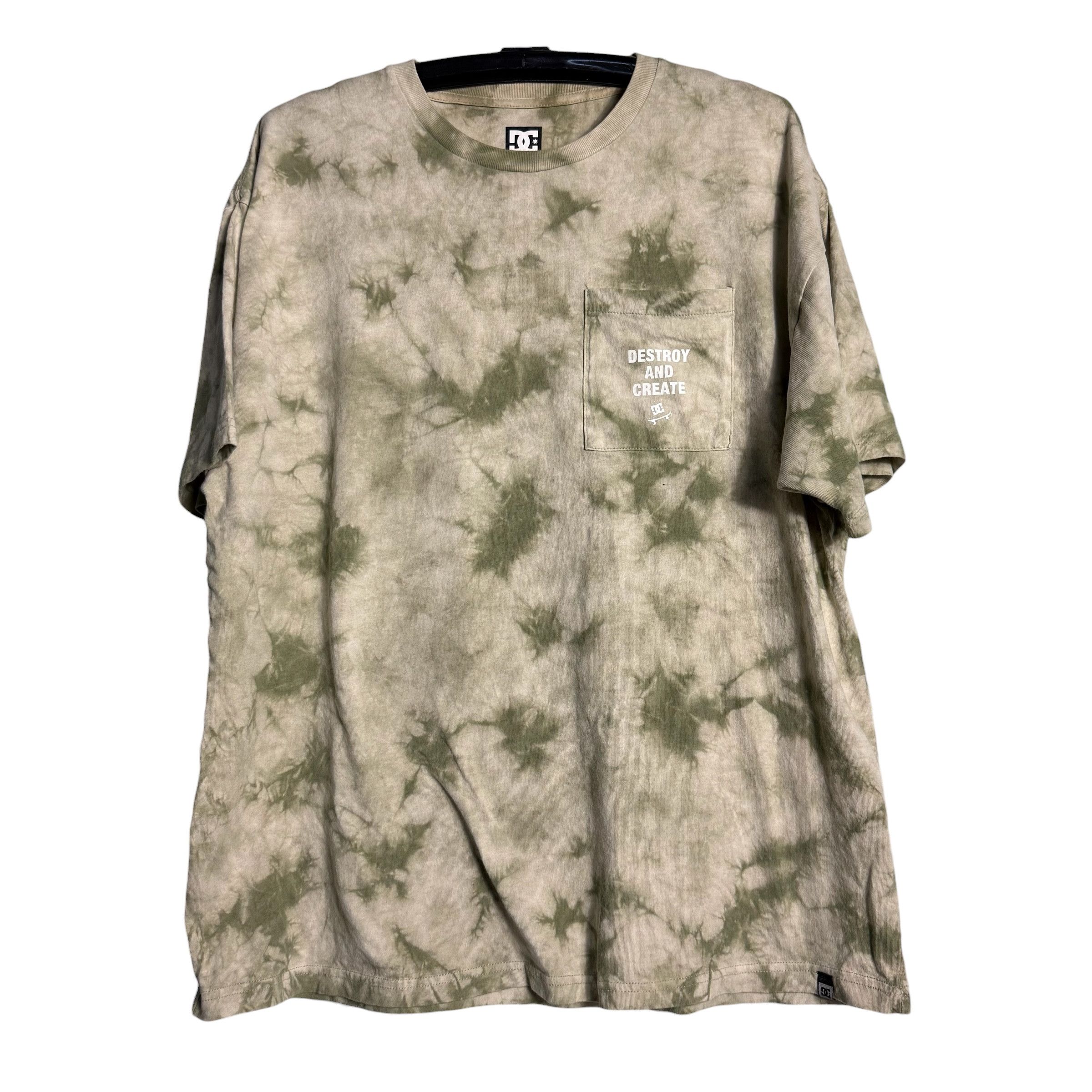 DC 🔥RARE🔥DC Skateboard 'Destroy and Create' Tie Dye T-shirt Size US M / EU 48-50 / 2 - 3 Thumbnail