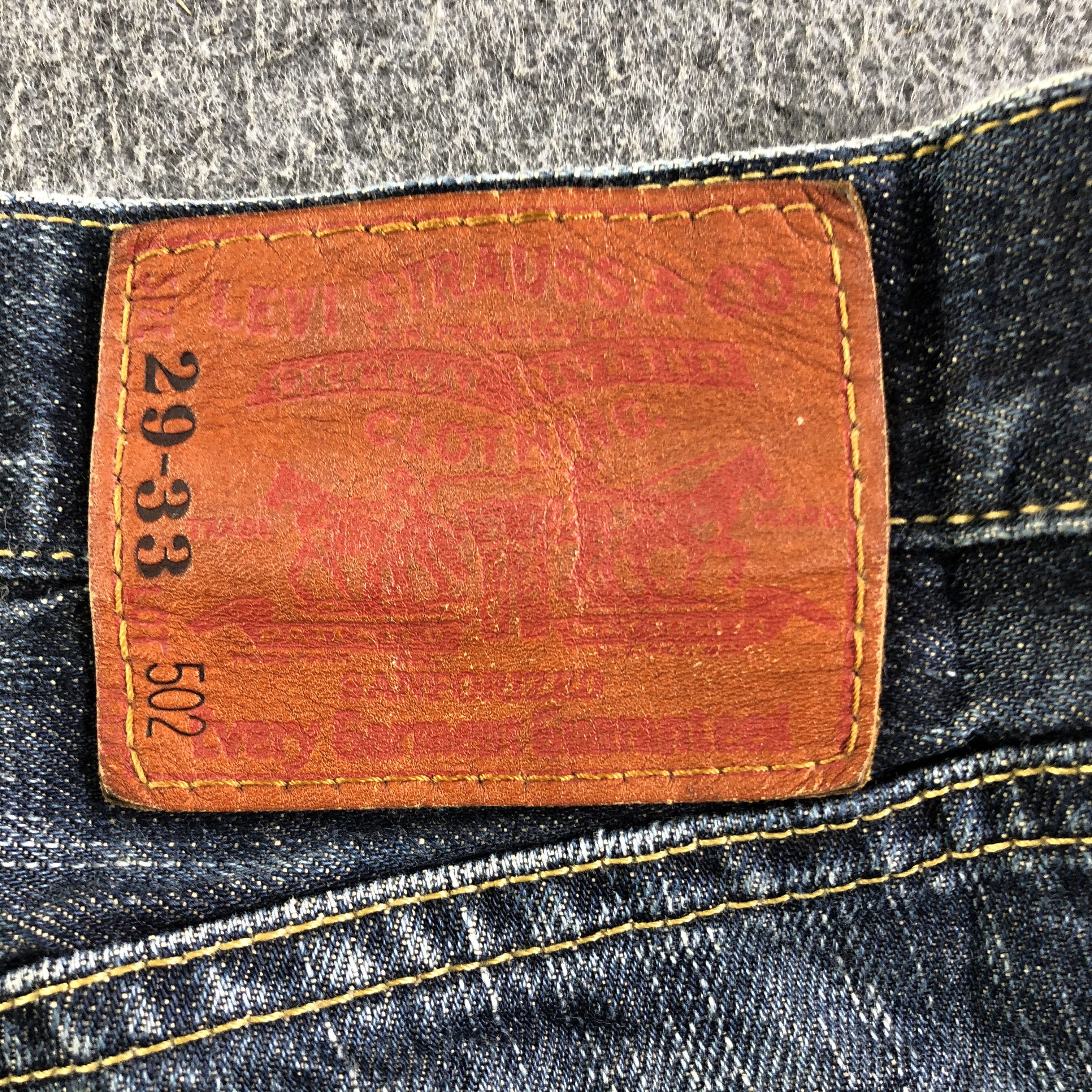 Levi's Vintage Levis 502 Jeans-J3898 Size US 29 - 5 Thumbnail