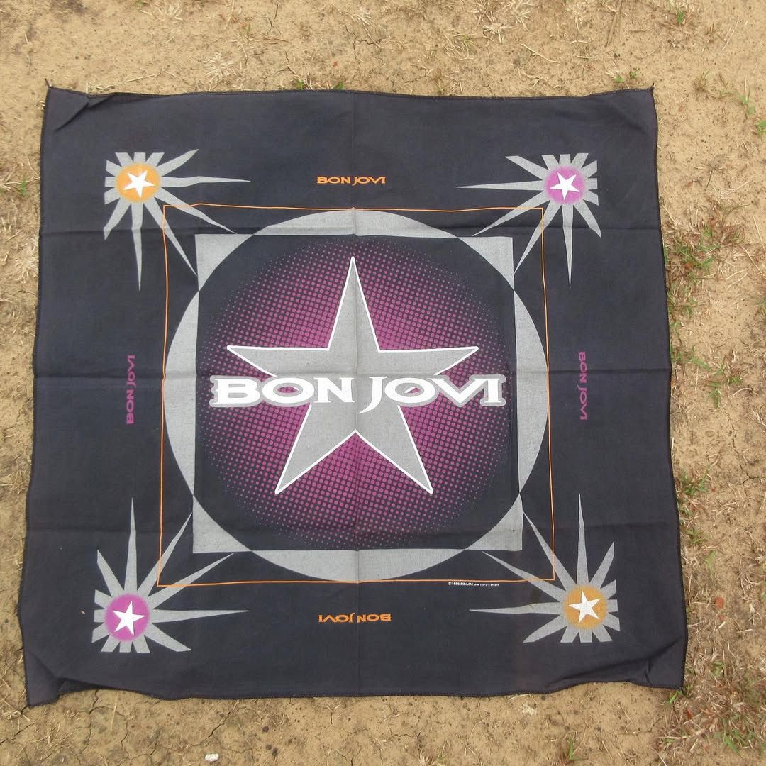 Band Tees Vintage 1990s Scarf / Bandana Will be get the new drop load Size ONE SIZE - 1 Thumbnail