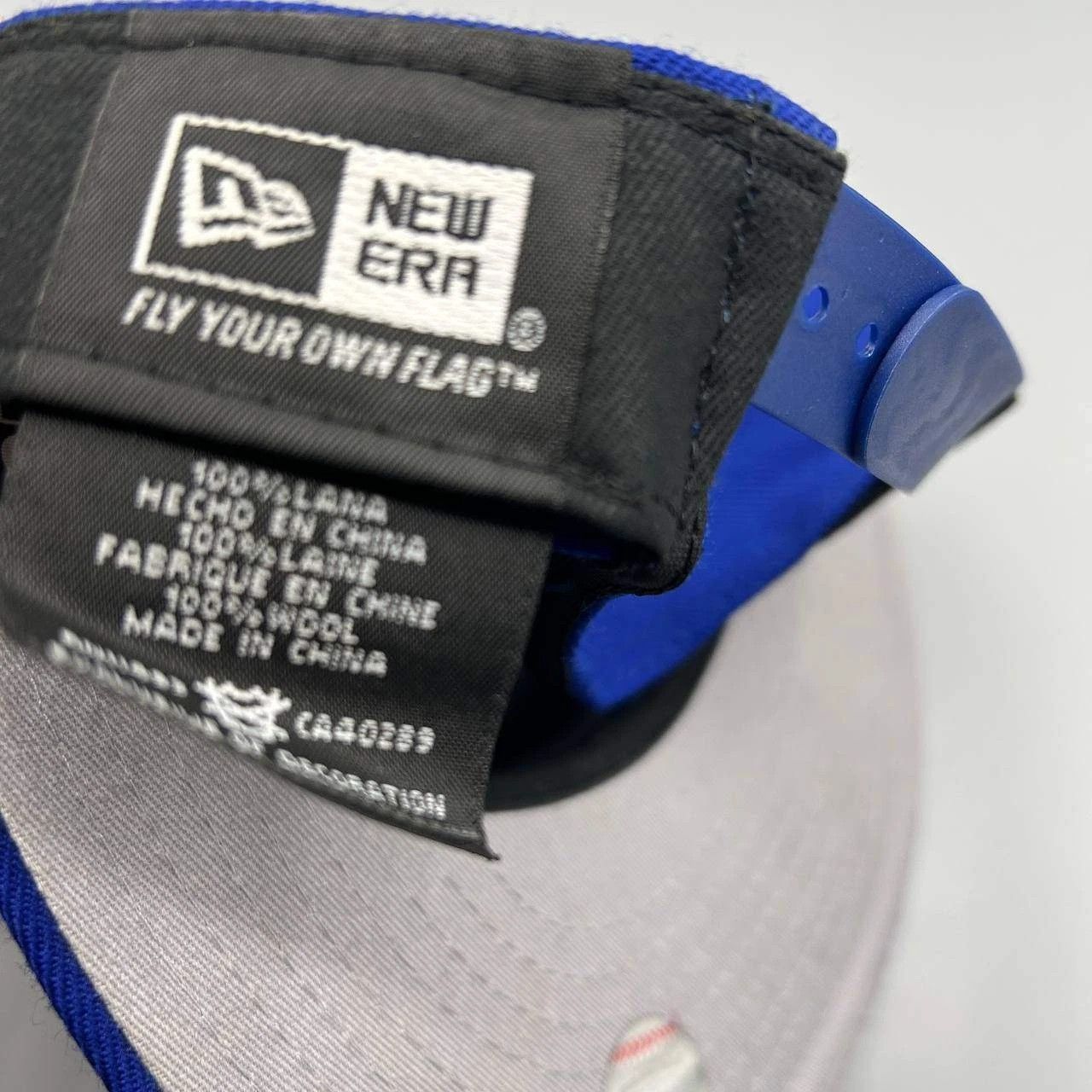 New Era Kansas City Royals Hat Men 9Fifty New Era Snap Back Cap Wool Size ONE SIZE - 3 Thumbnail
